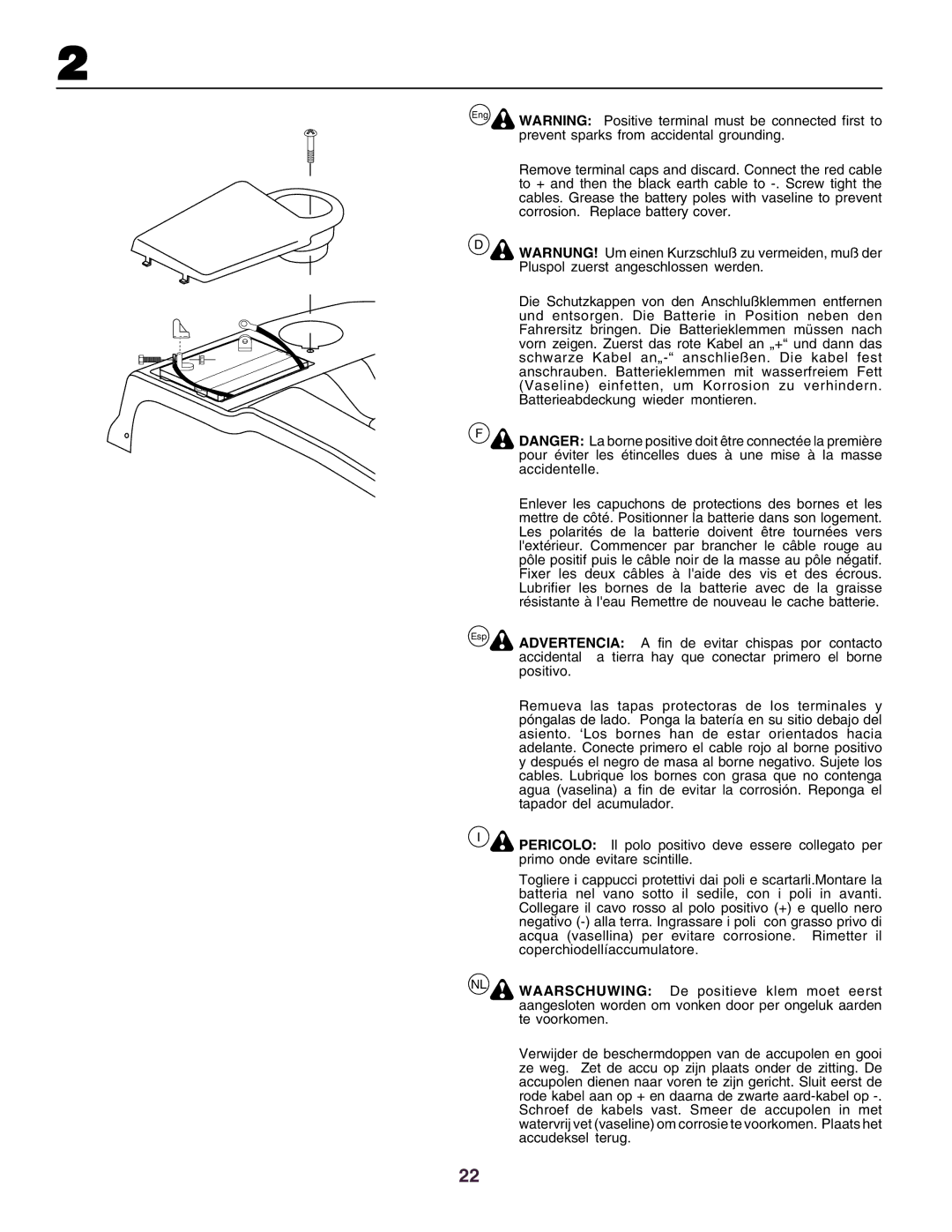 Husqvarna CT130 instruction manual Esp 