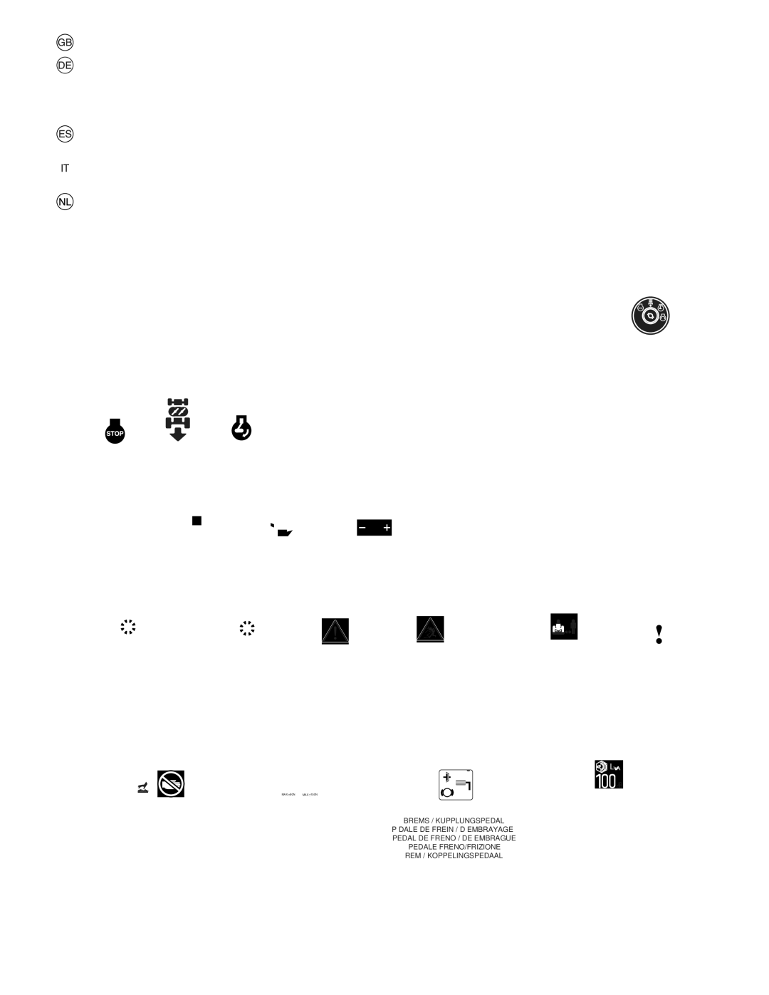 Husqvarna CTH126 instruction manual Reverse 