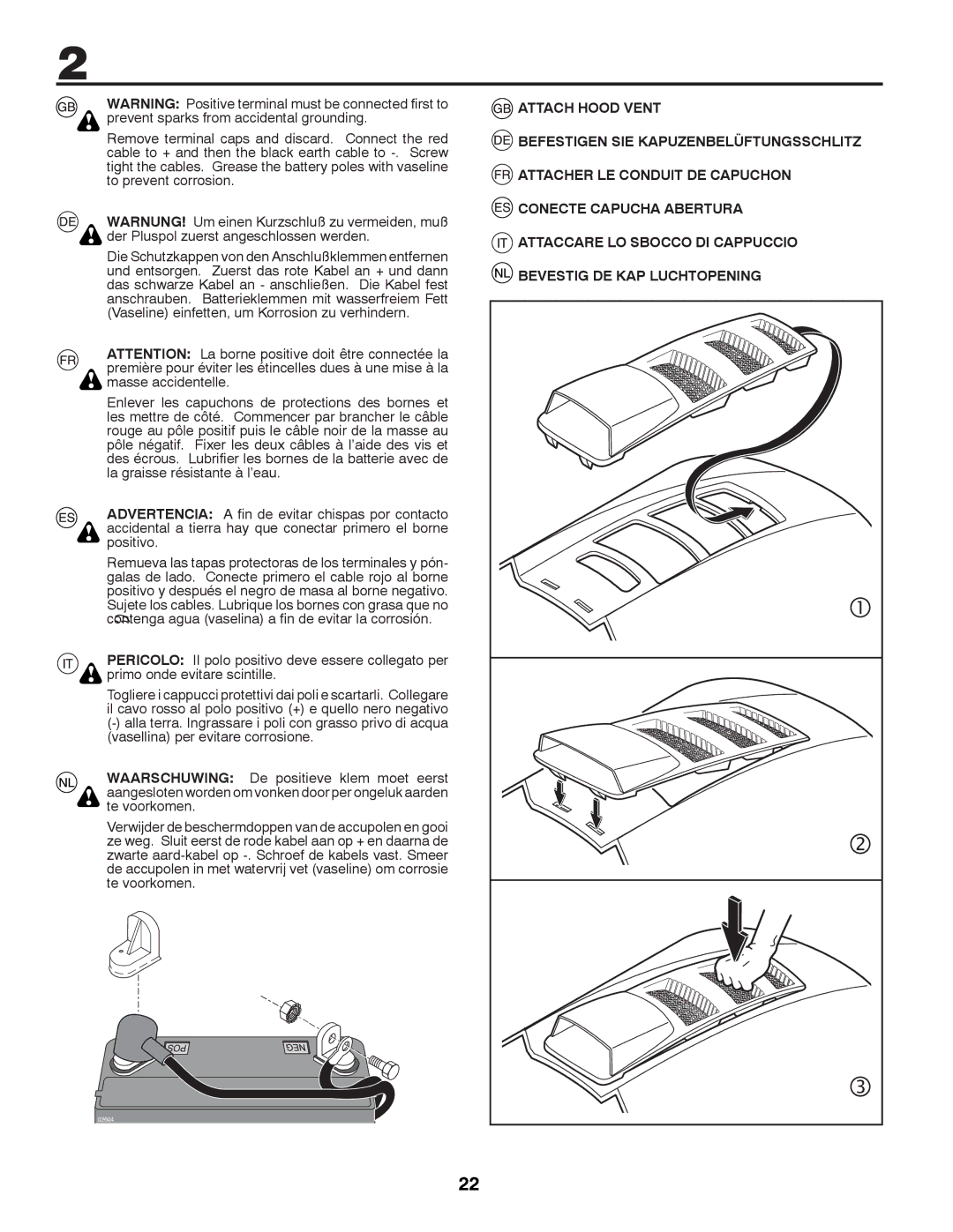 Husqvarna CTH126 instruction manual 02604 