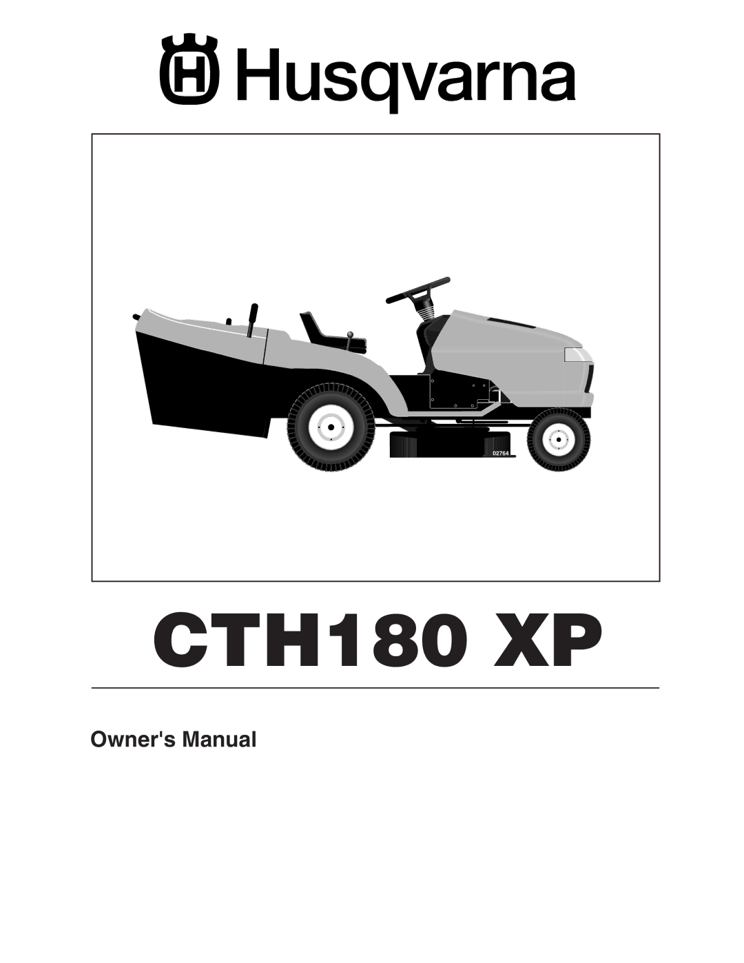 Husqvarna CTH180 XP owner manual 