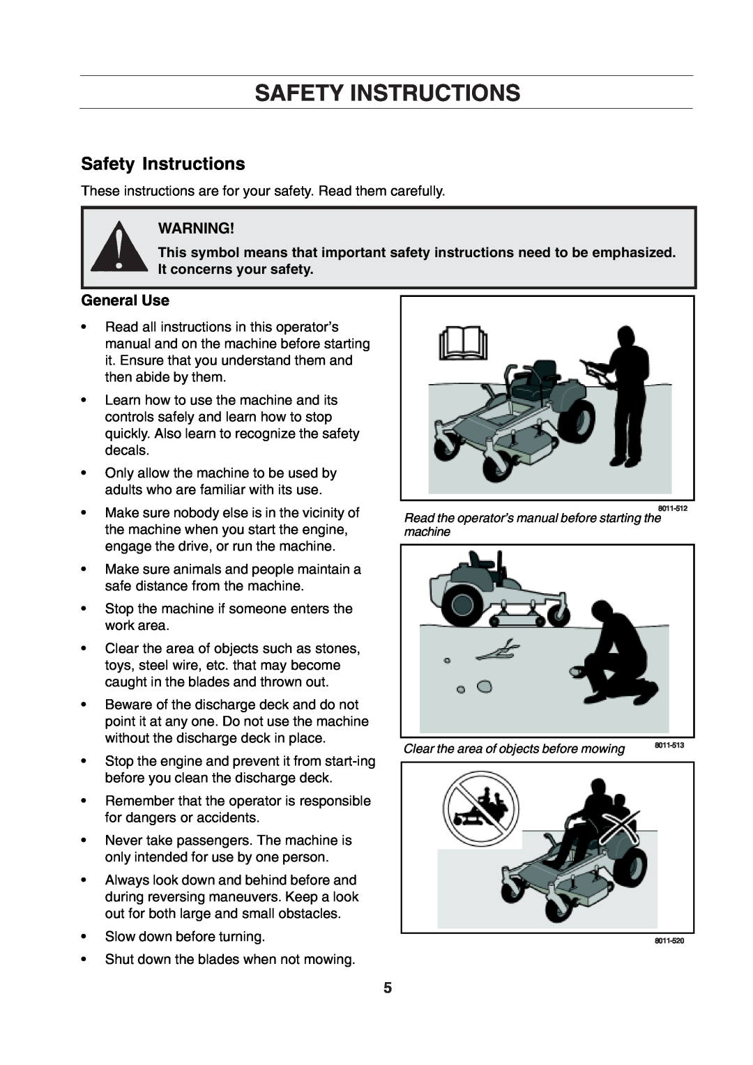 Husqvarna CZE 4818 manual Safety Instructions, Slow down before turning 