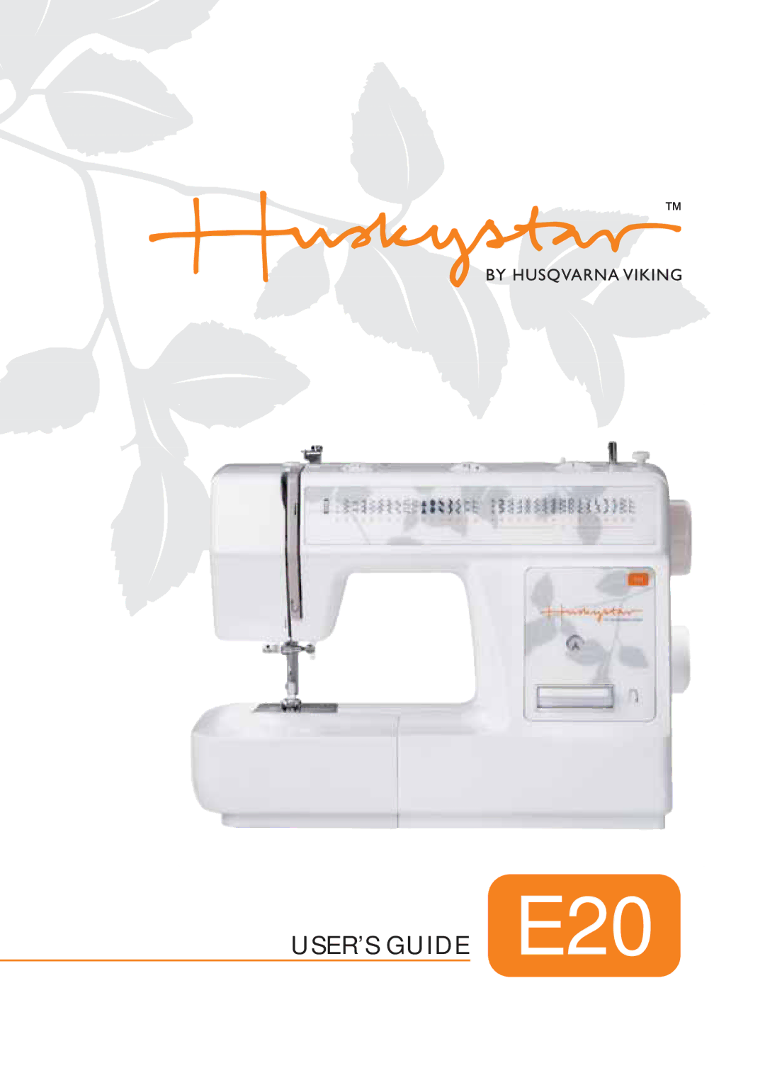 Husqvarna E20 manual 