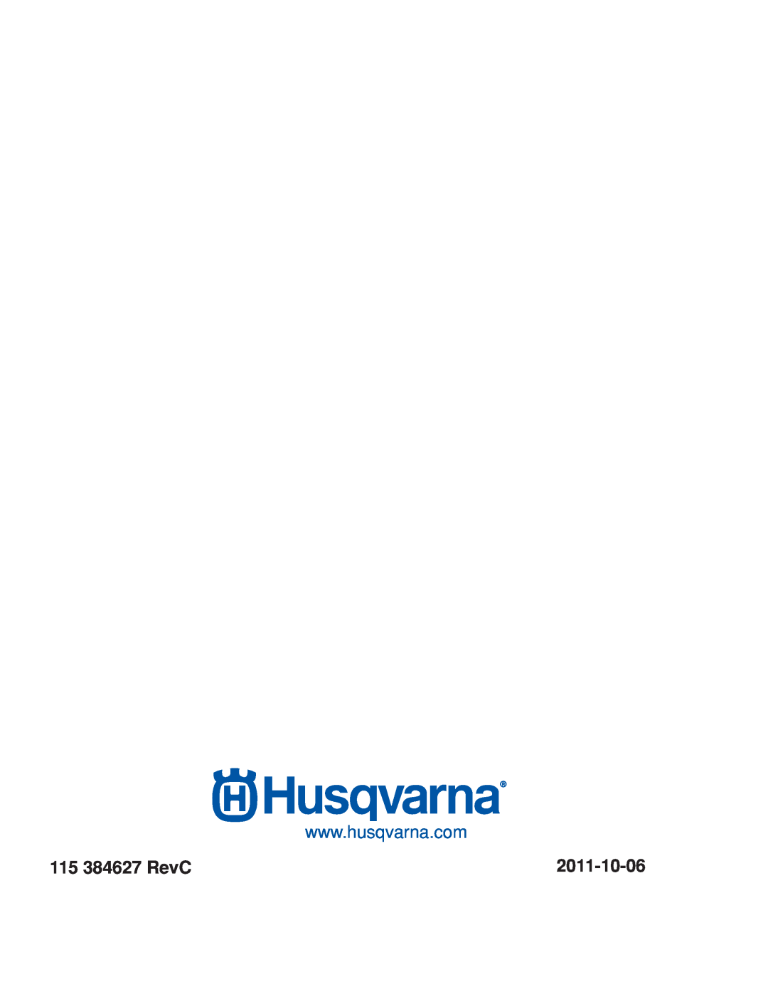 Husqvarna EZ4824/ 966612901, EZ24T/ 966659601, EZ4824 CA/ 966659501 warranty 115 384627 RevC, 2011-10-06 