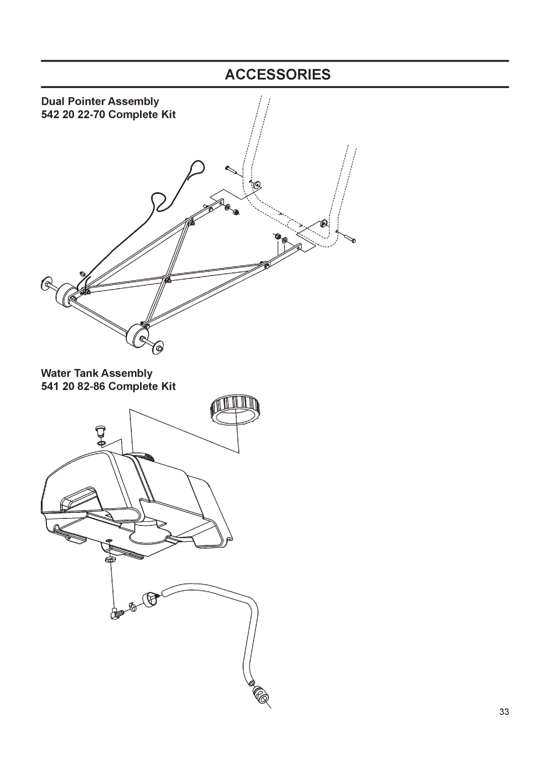 Husqvarna FS 413 manual Accessories 