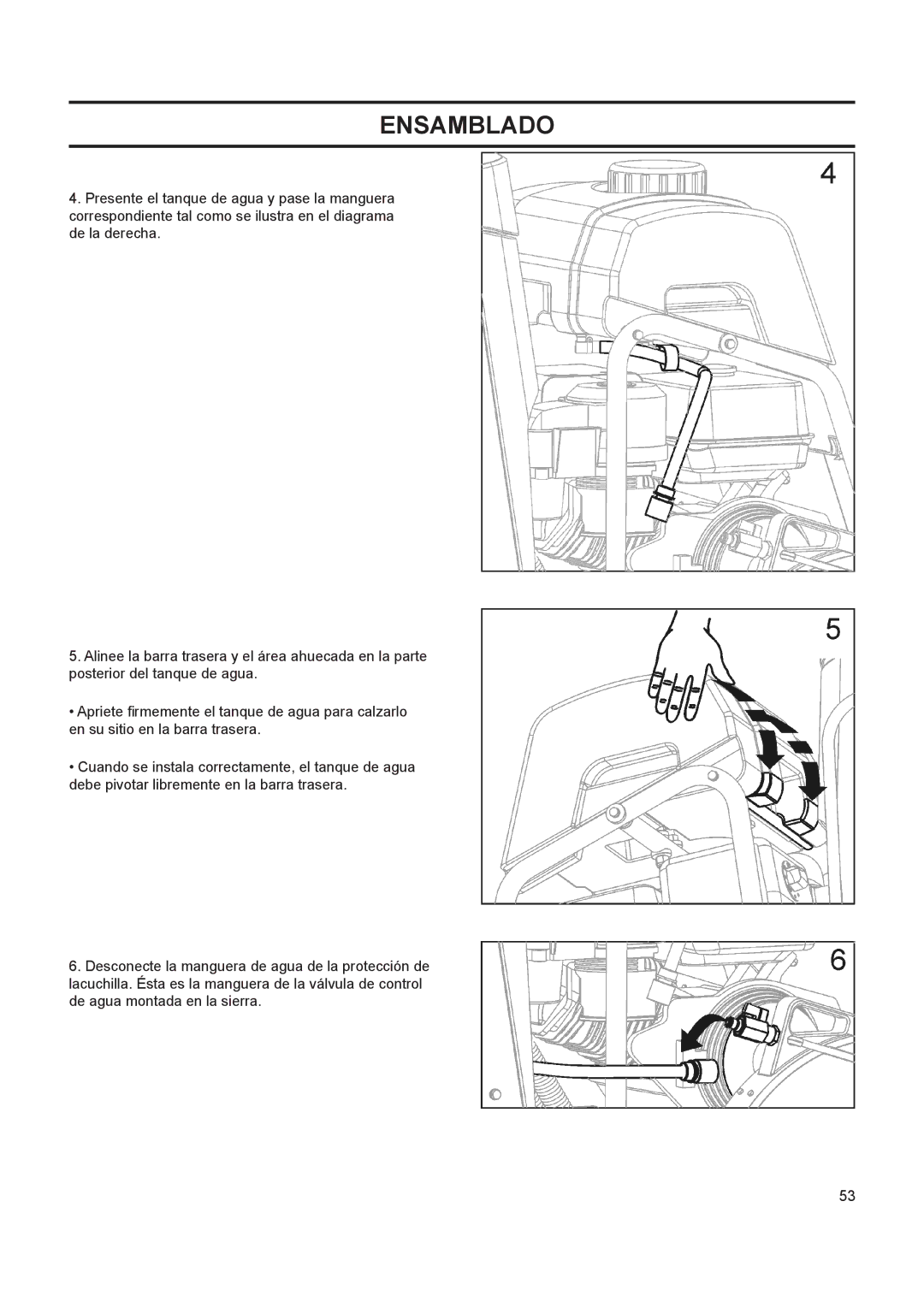 Husqvarna FS 413 manual Ensamblado 