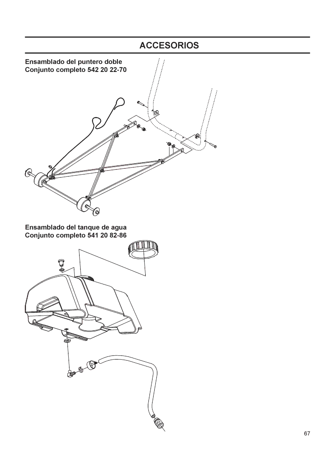 Husqvarna FS 413 manual Accesorios 