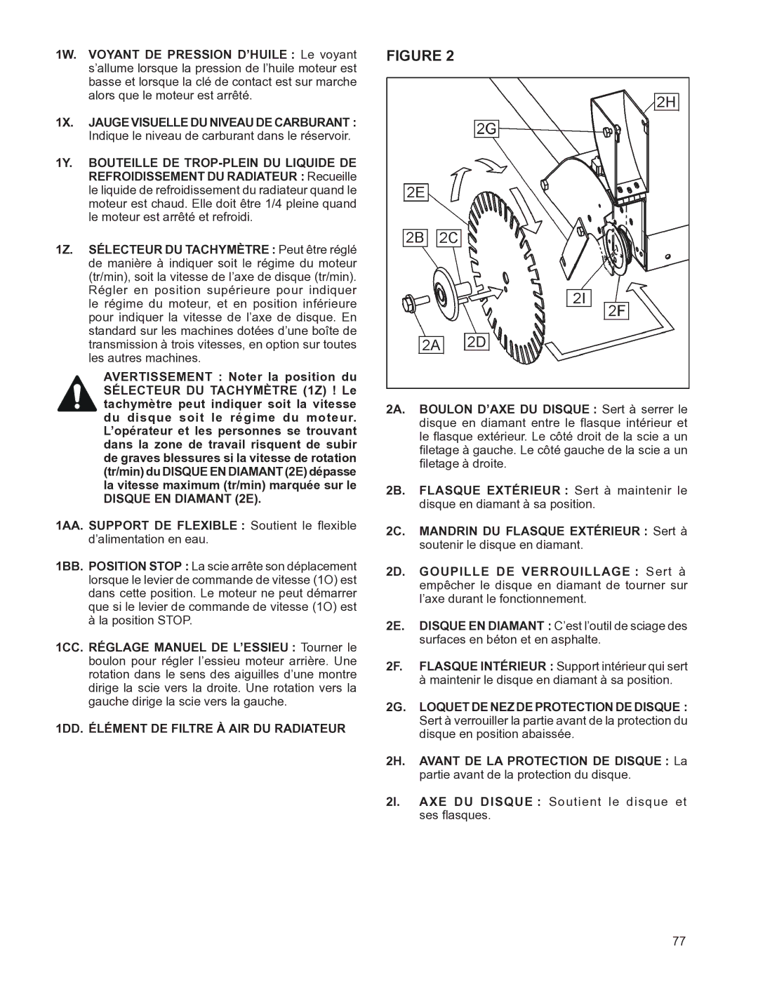 Husqvarna FSA 8400 D, FS 6600 D 1X. Jauge Visuelle DU Niveau DE Carburant, 1DD. Élément DE Filtre À AIR DU Radiateur 