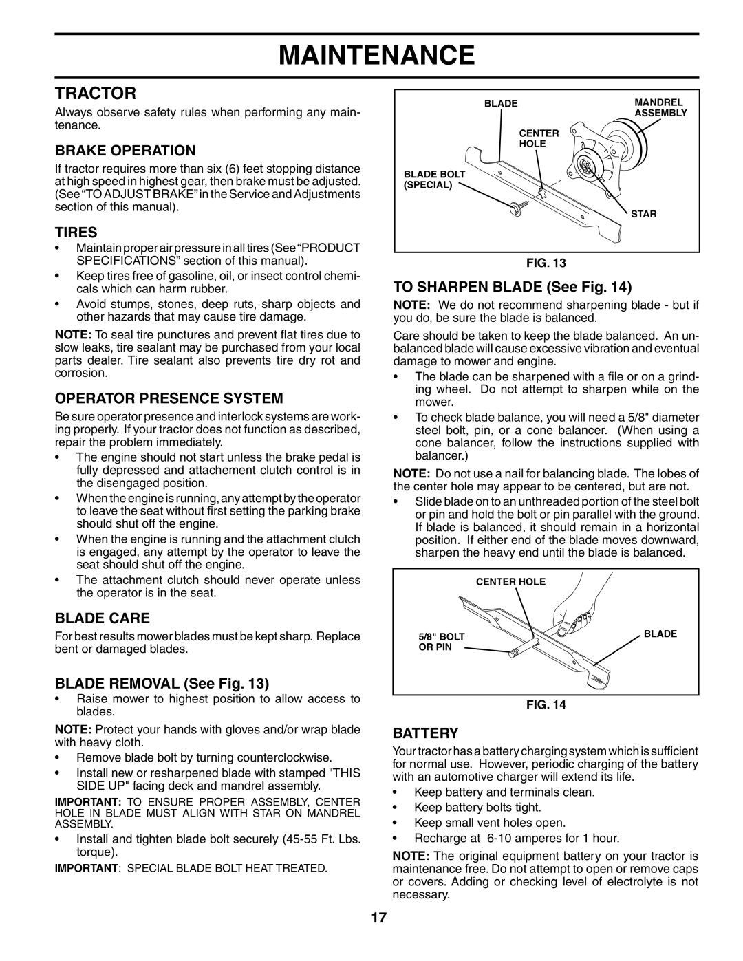 Husqvarna GTH2248XP owner manual Tractor 