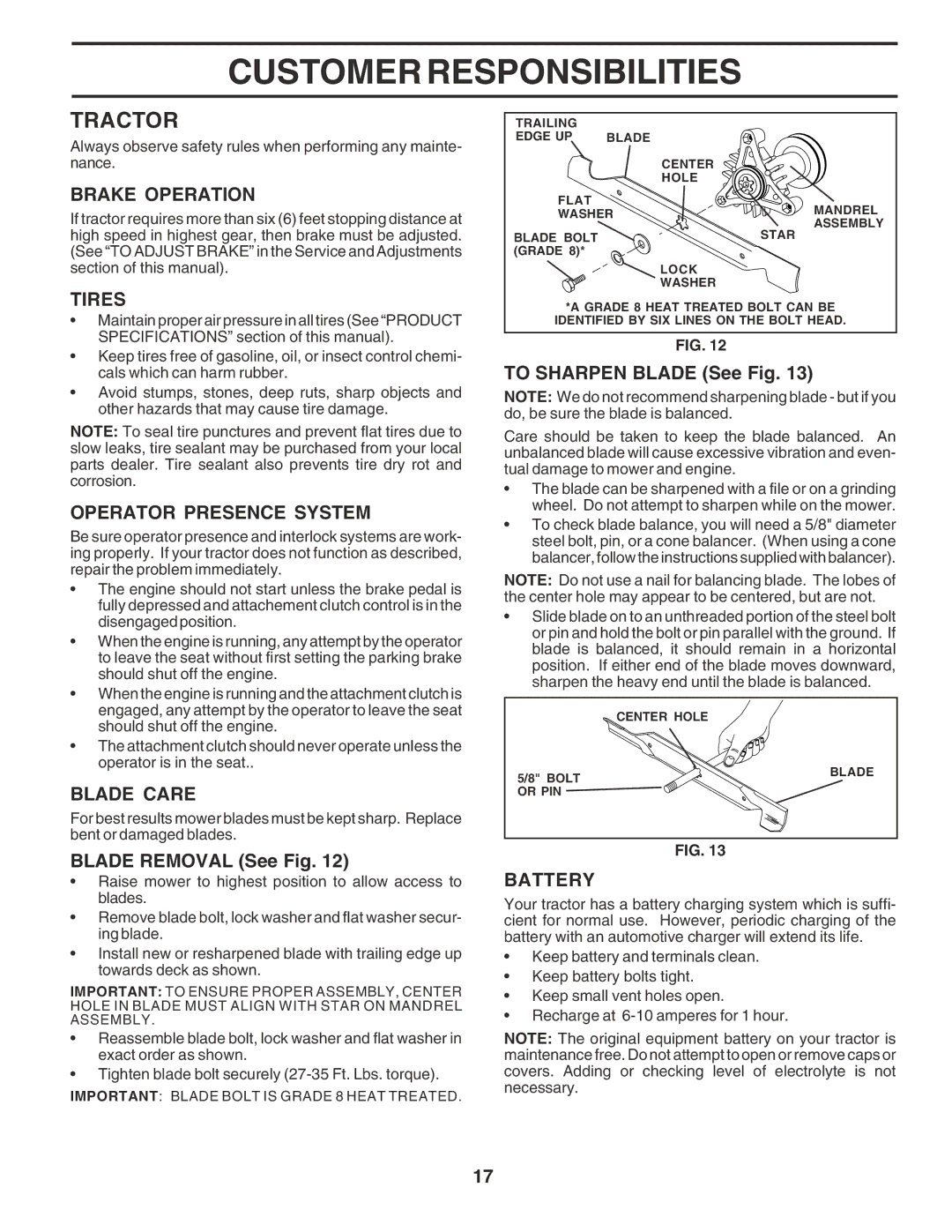 Husqvarna GTH2350 owner manual Tractor 