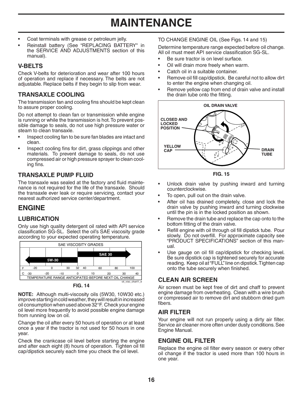 Husqvarna GTH2448T owner manual Engine 