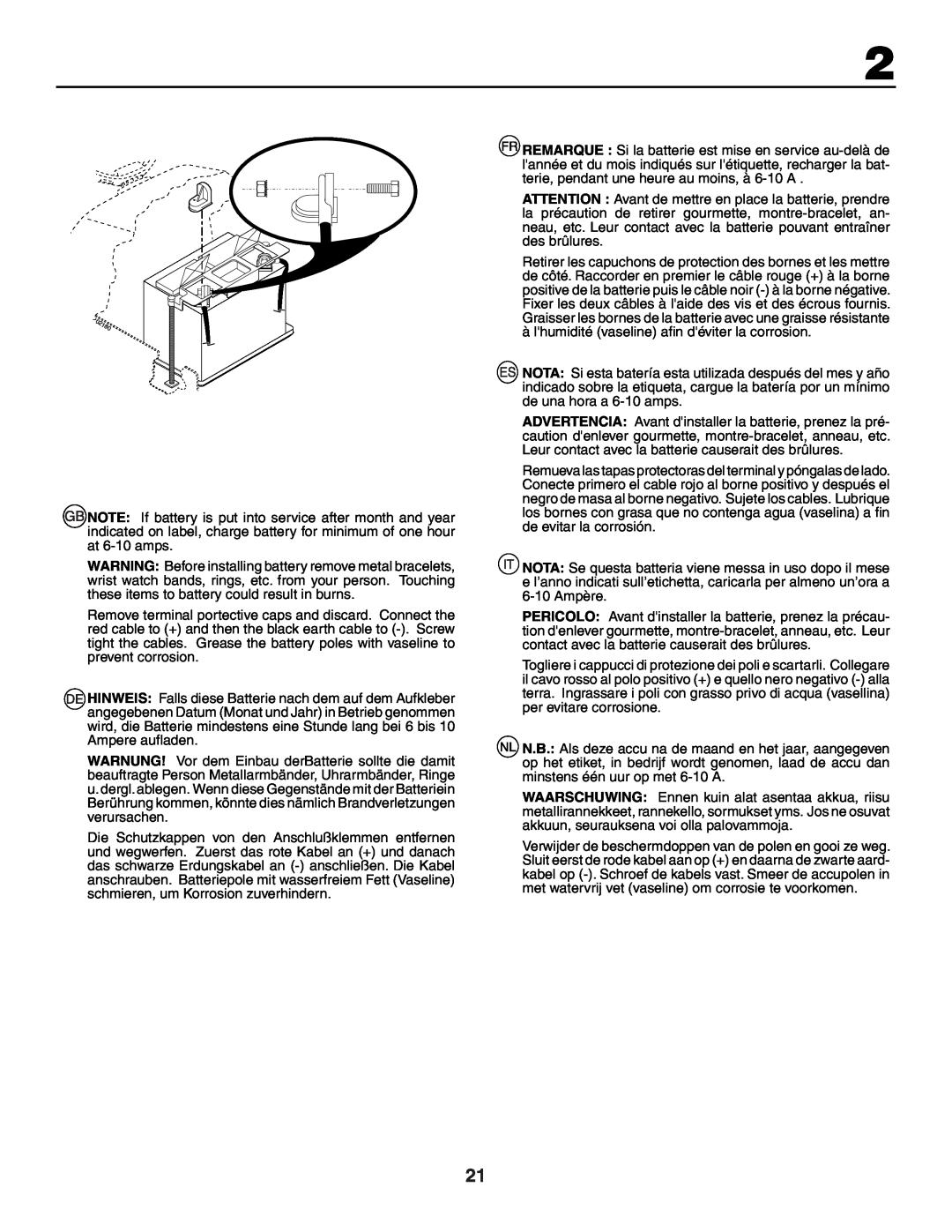 Husqvarna GTH250XP instruction manual 