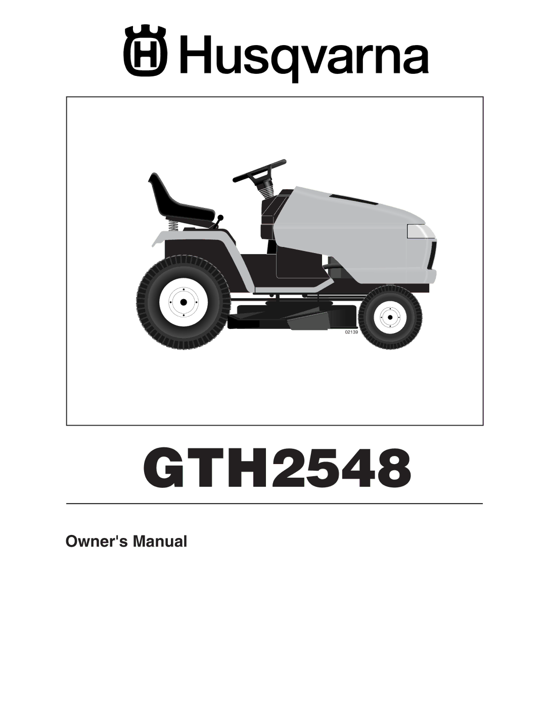 Husqvarna GTH2548 owner manual 