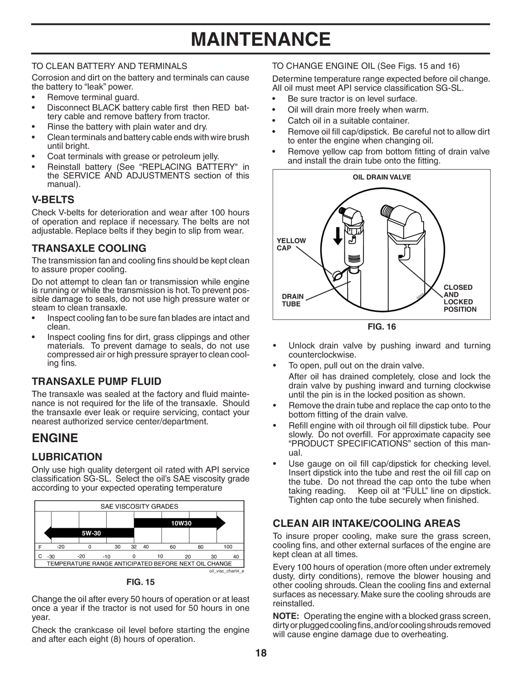 Husqvarna GTH2548 owner manual Engine 