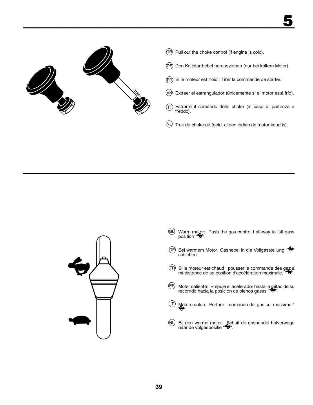 Husqvarna GTH260TWIN instruction manual 