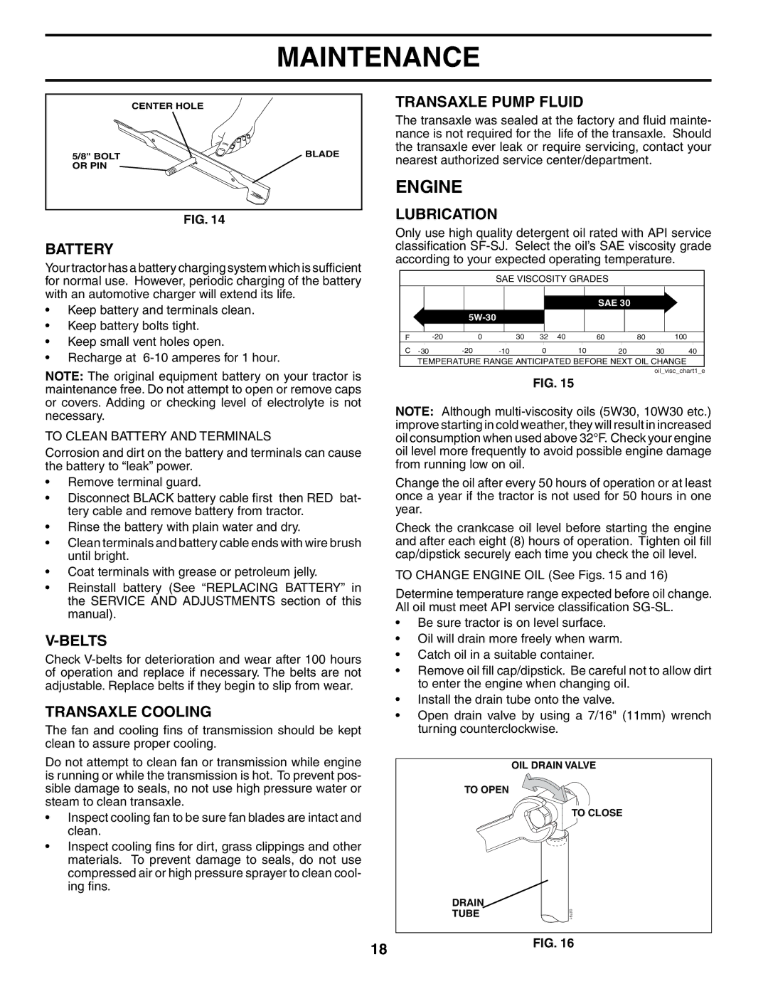 Husqvarna GTH2654 owner manual Engine 