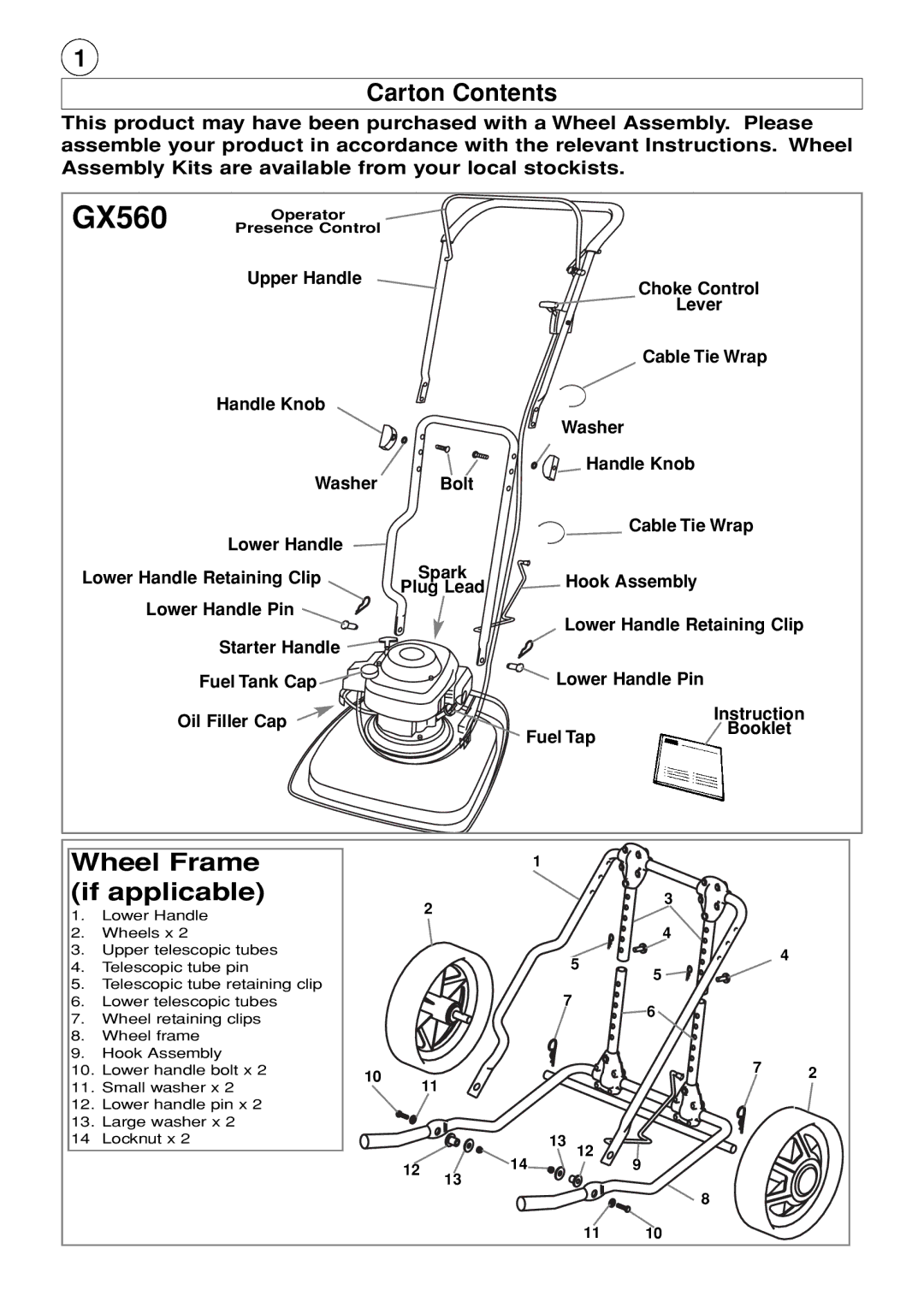 Husqvarna GX560 manual 