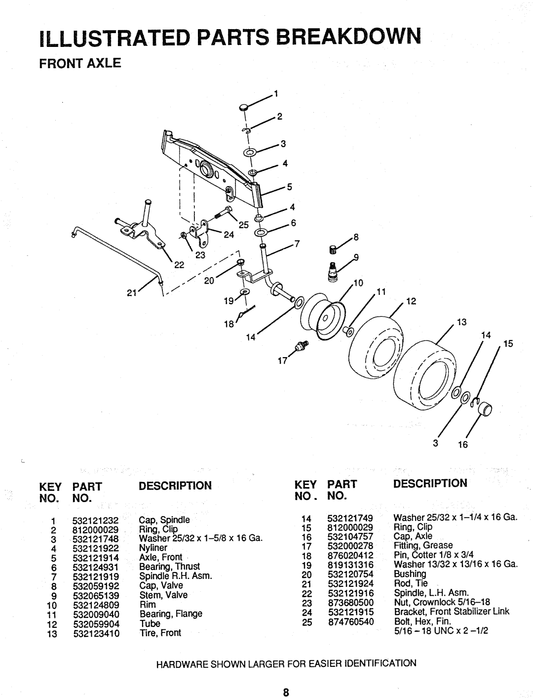 Husqvarna HA1036A manual 