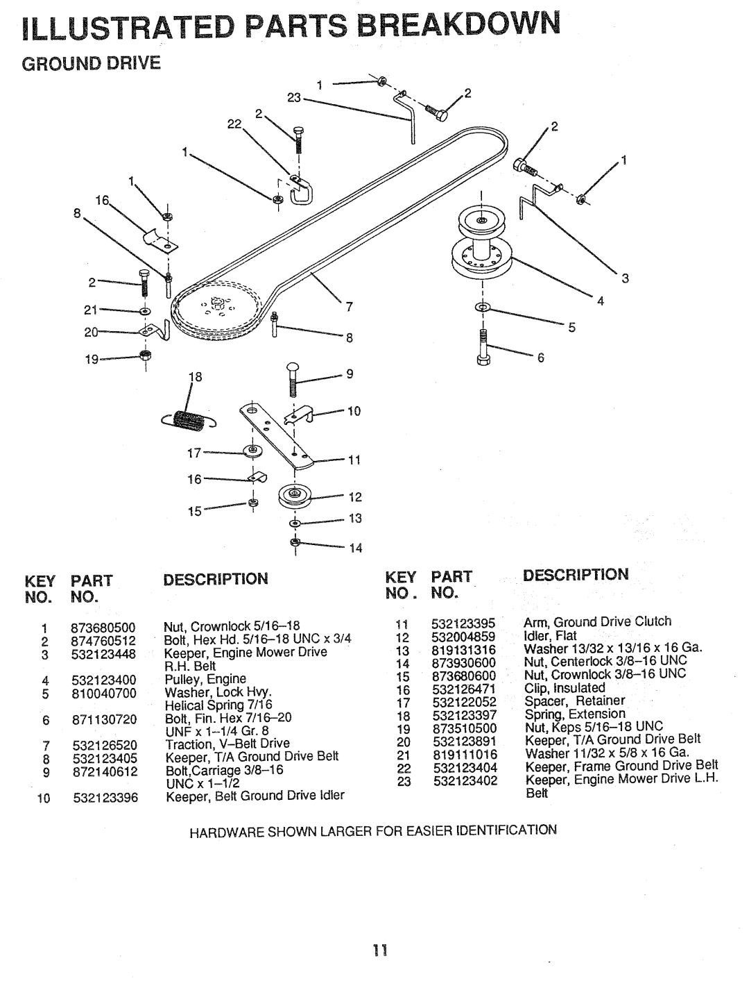 Husqvarna HA1036A manual 