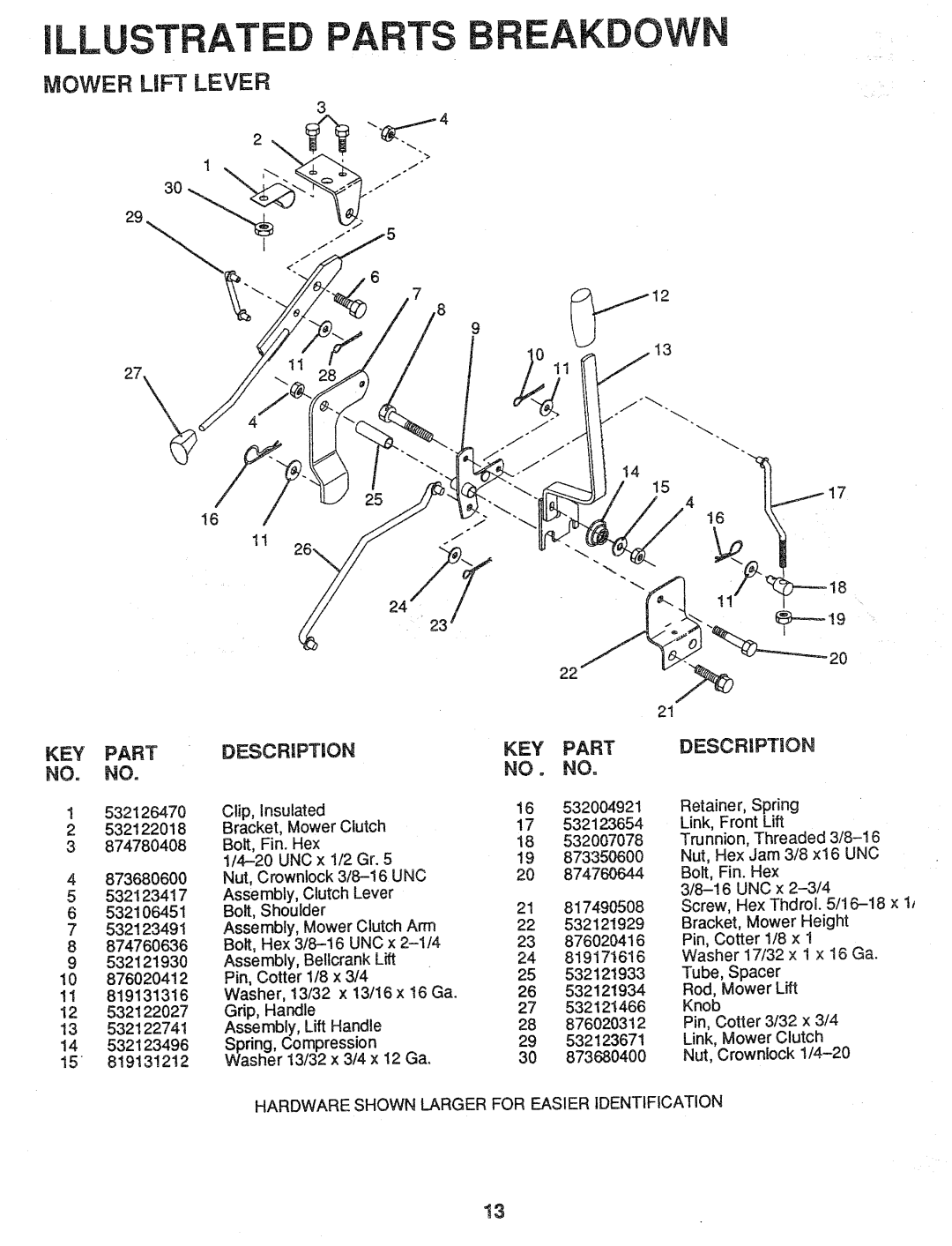 Husqvarna HA1036A manual 