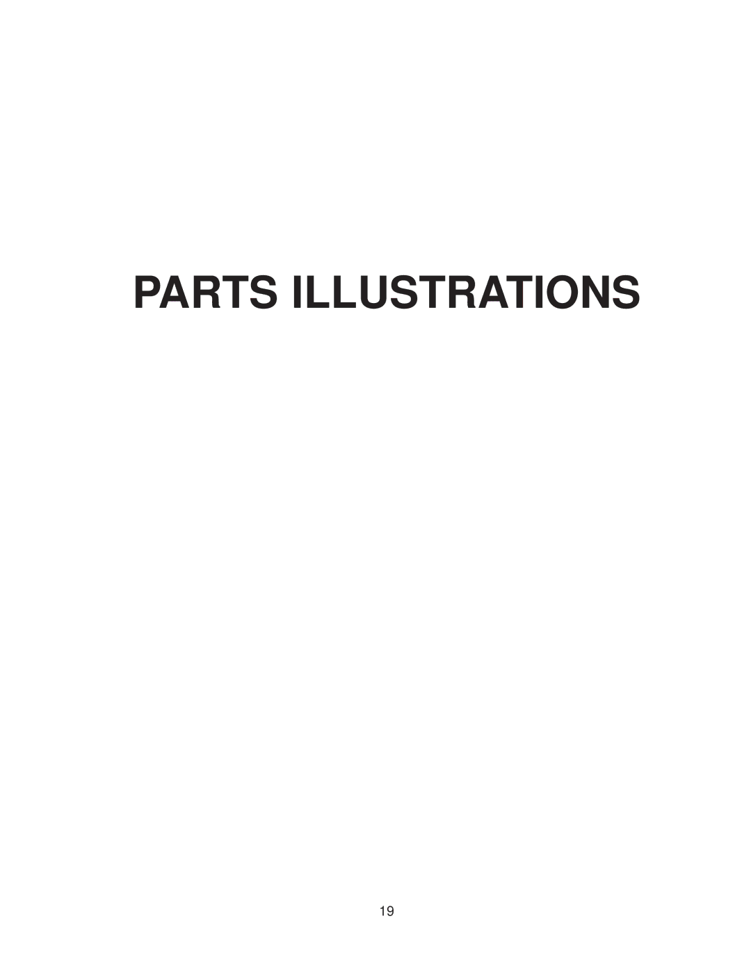 Husqvarna HCS9, HCS13 manual Parts Illustrations 