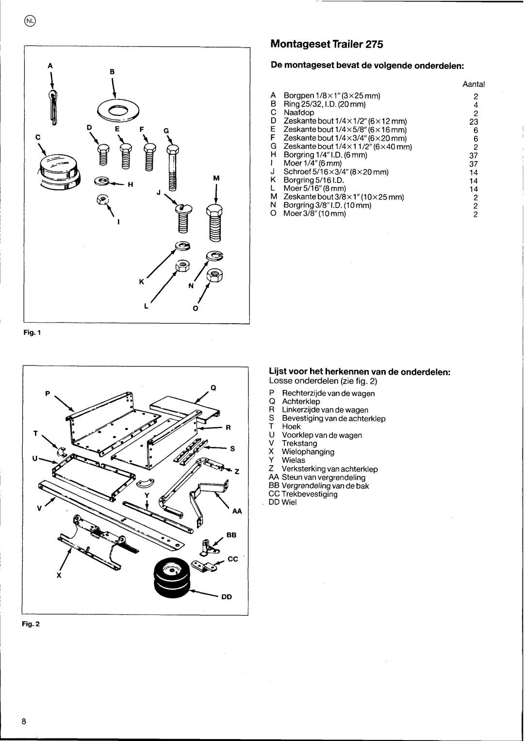 Husqvarna HO1997 1018467-97, 275 manual 