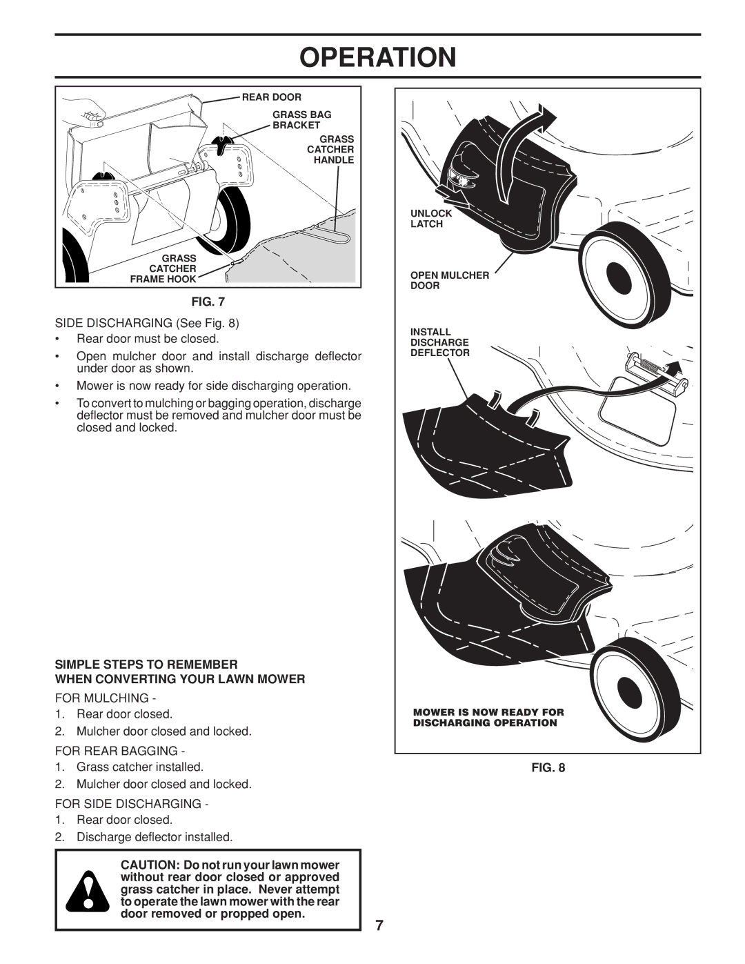 Husqvarna HU800AWD warranty Simple Steps to Remember When Converting Your Lawn Mower 