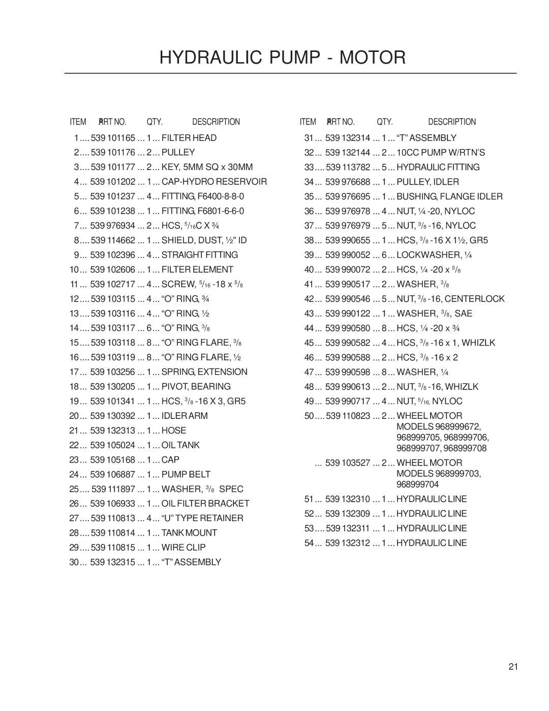 Husqvarna iZ25/968999672, iZ6125/968999708, iZ4217/968999703, iZ4821/968999705, iZ5223/968999707, iZ4819/968999704 Filter Head 