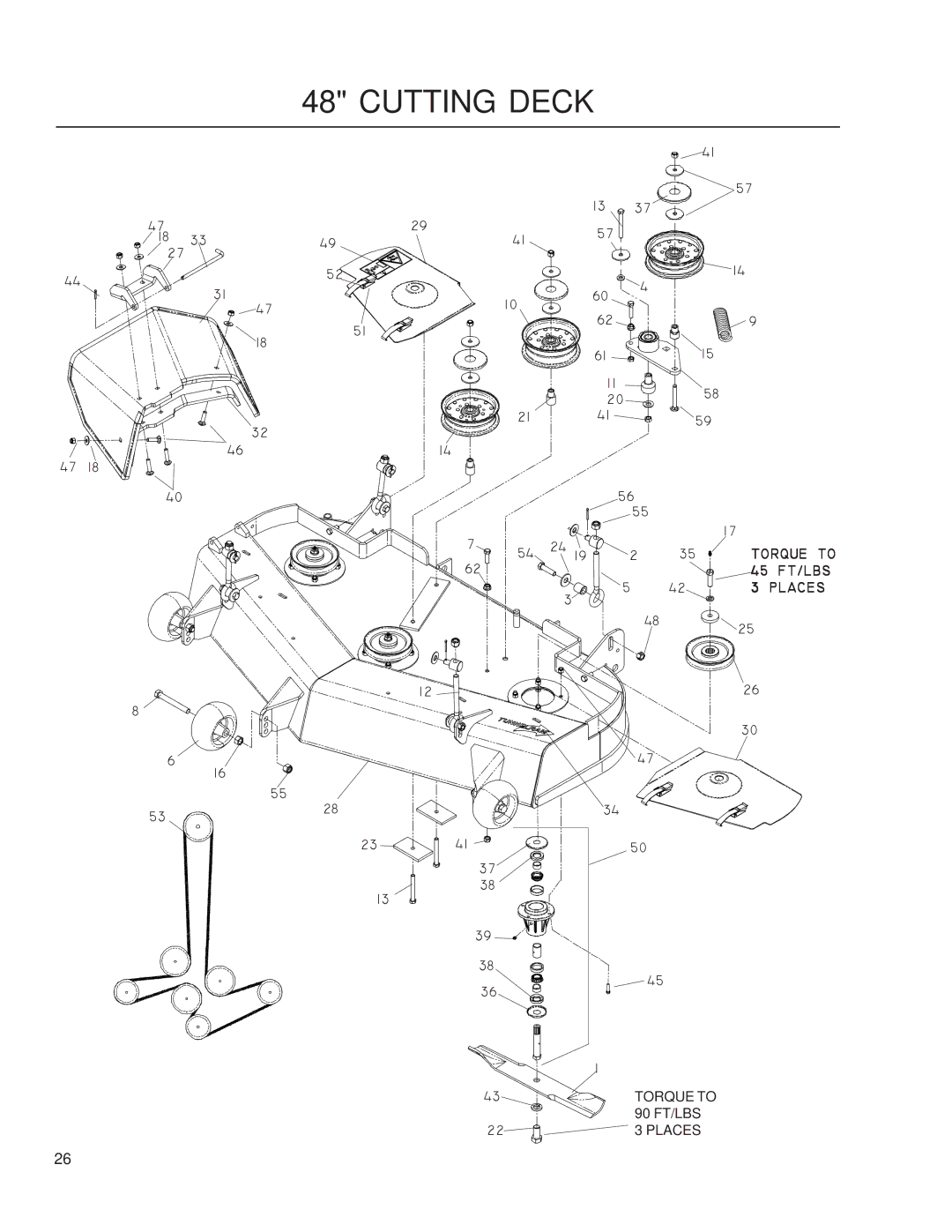 Husqvarna iZ4819/968999704, iZ25/968999672, iZ6125/968999708, iZ4217/968999703, iZ4821/968999705, iZ5223/968999707 manual Ft/Lbs 