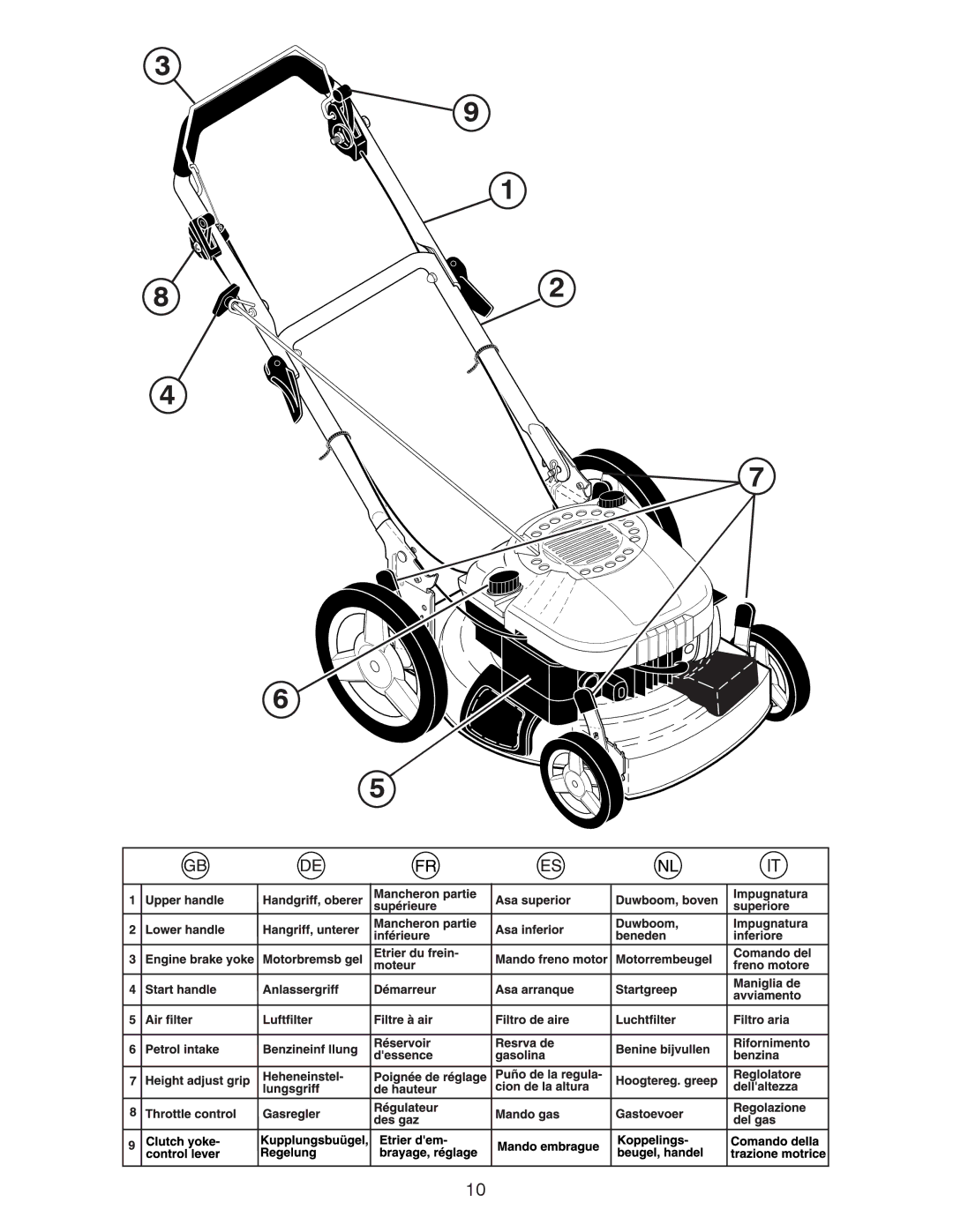 Husqvarna J 55S L instruction manual 