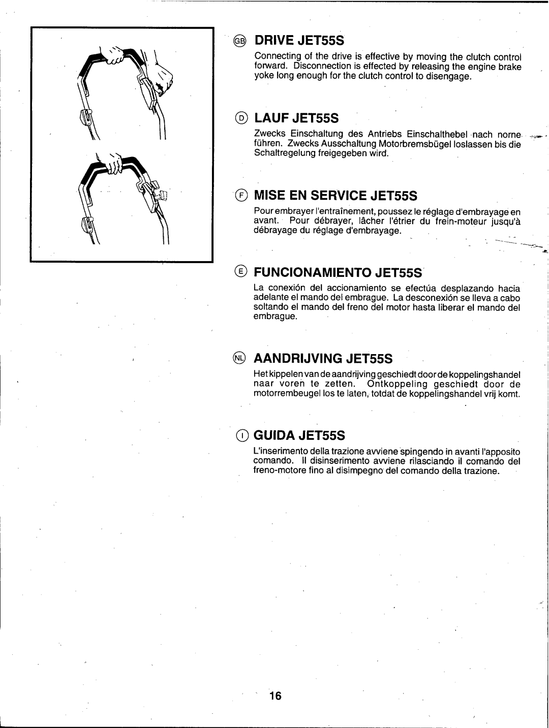 Husqvarna JET51 manual 