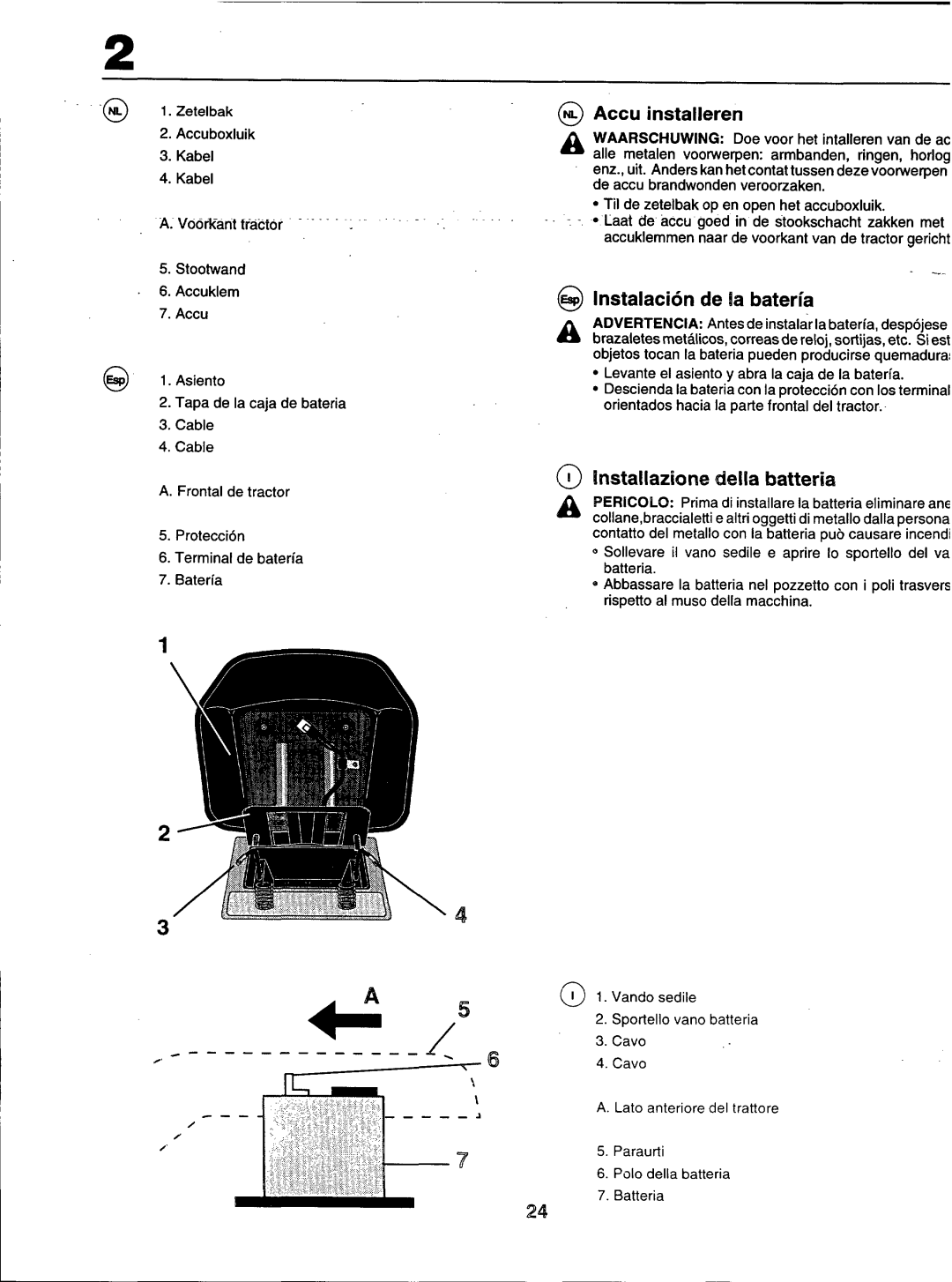 Husqvarna LT100 manual 