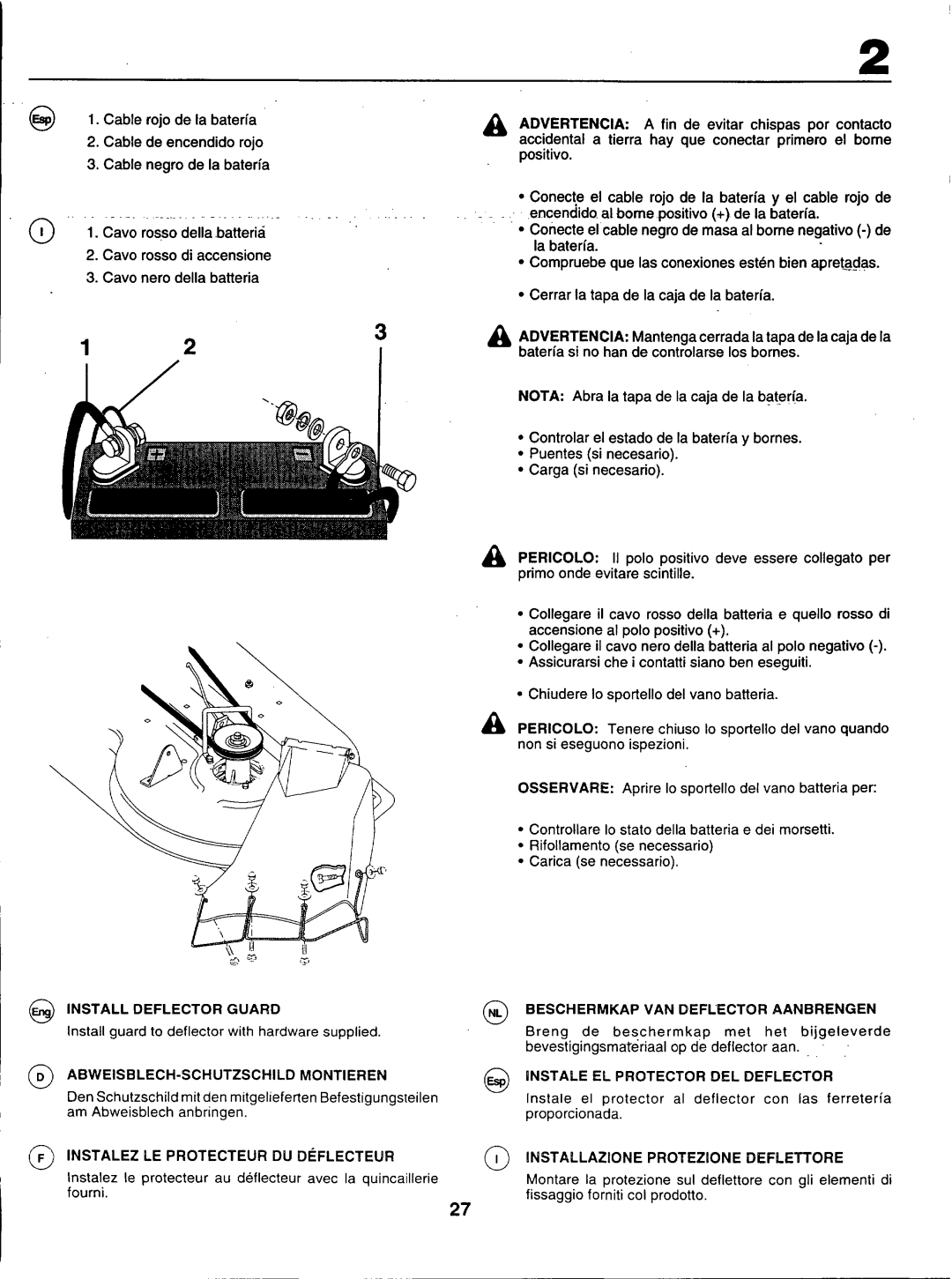 Husqvarna LT100 manual 