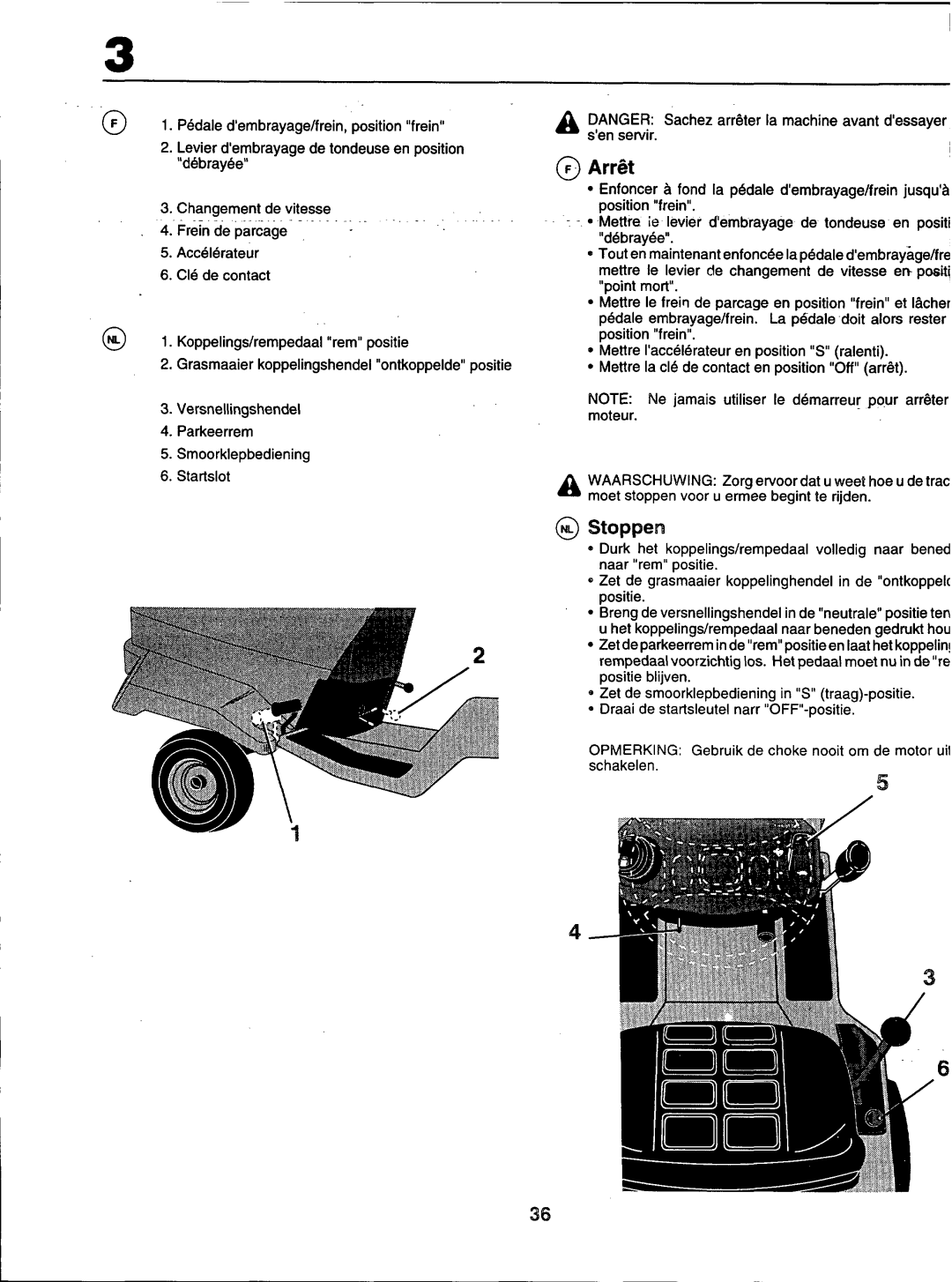 Husqvarna LT100 manual 