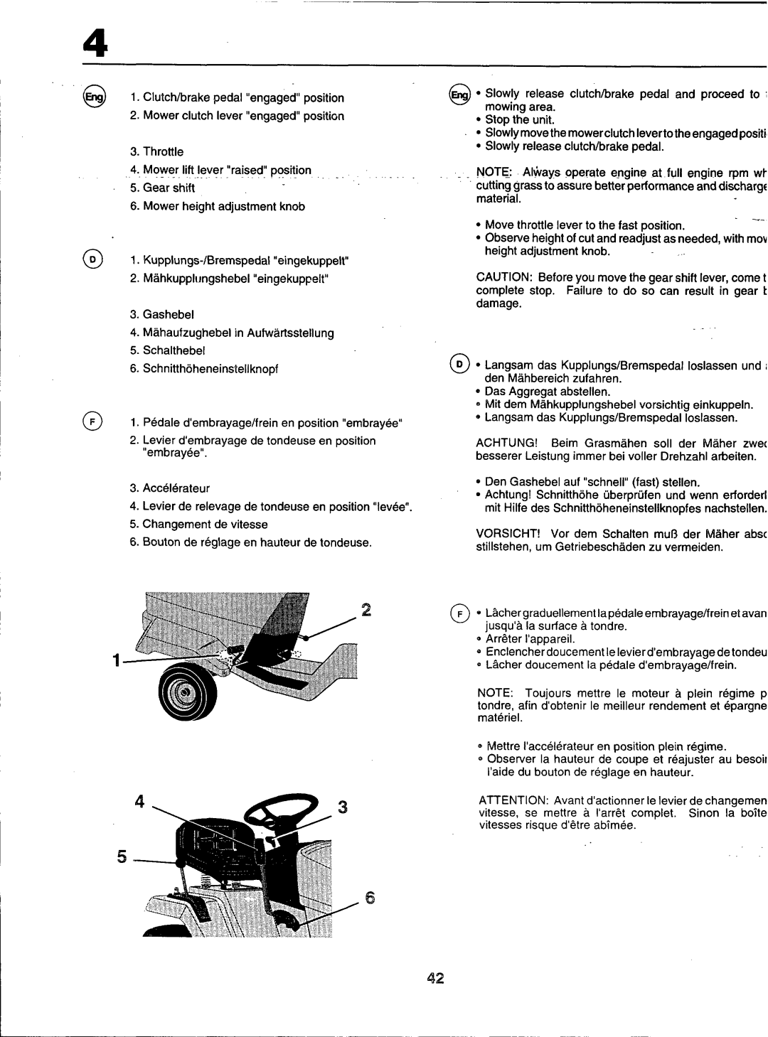 Husqvarna LT100 manual 