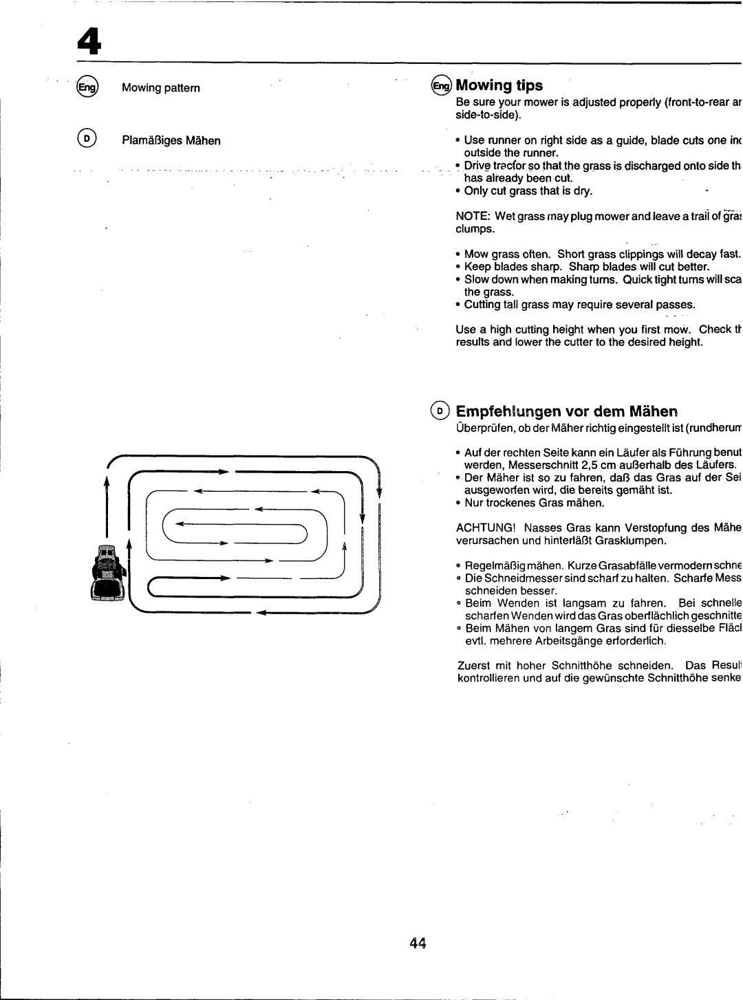 Husqvarna LT100 manual 