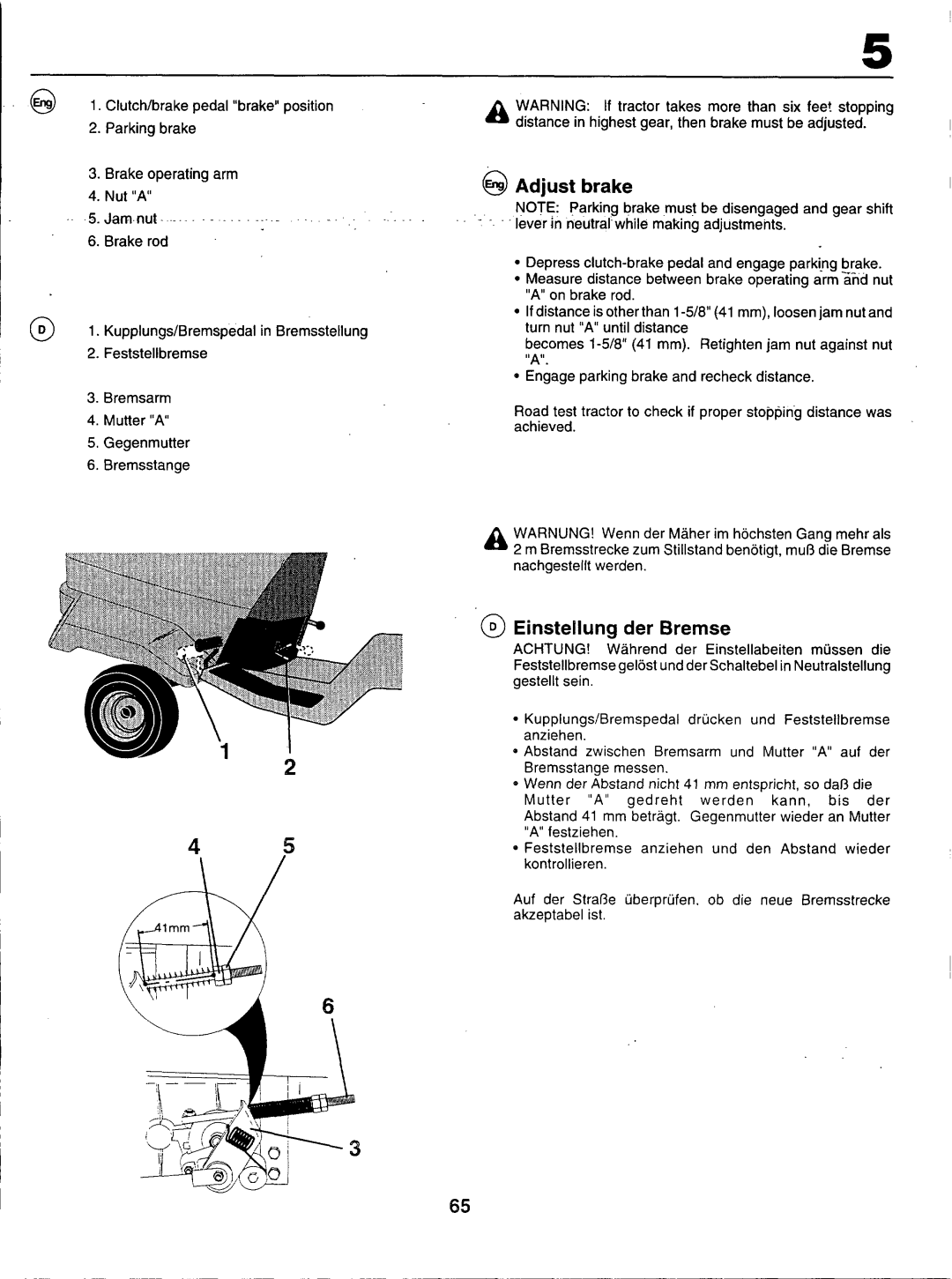 Husqvarna LT100 manual 