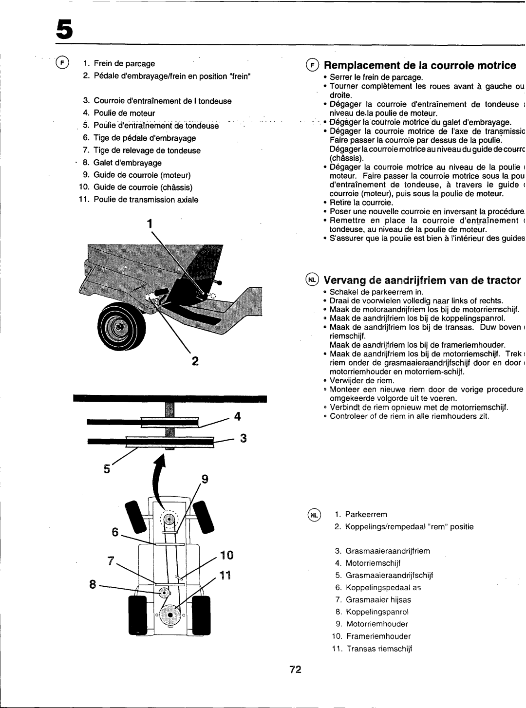 Husqvarna LT100 manual 