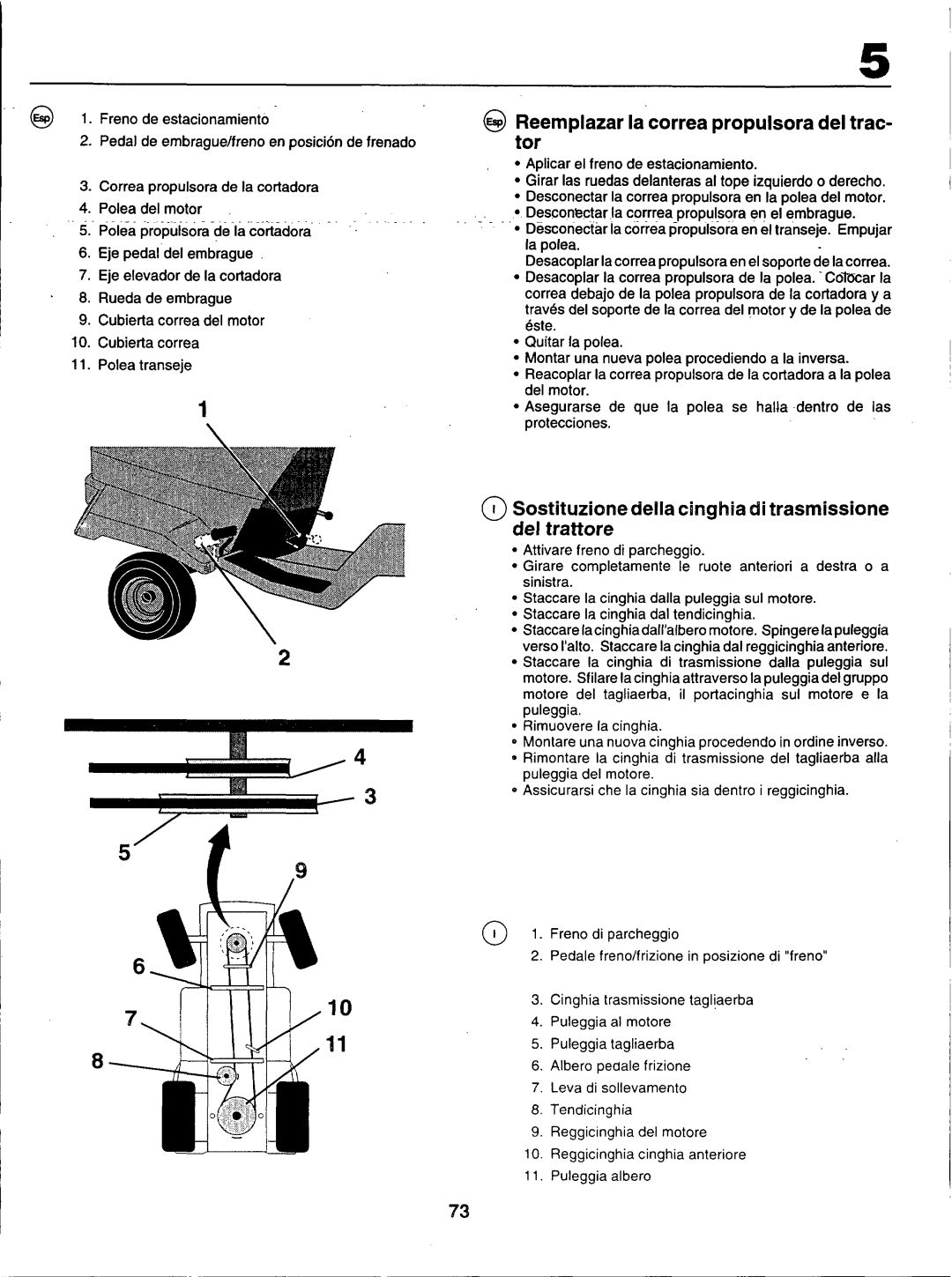 Husqvarna LT100 manual 