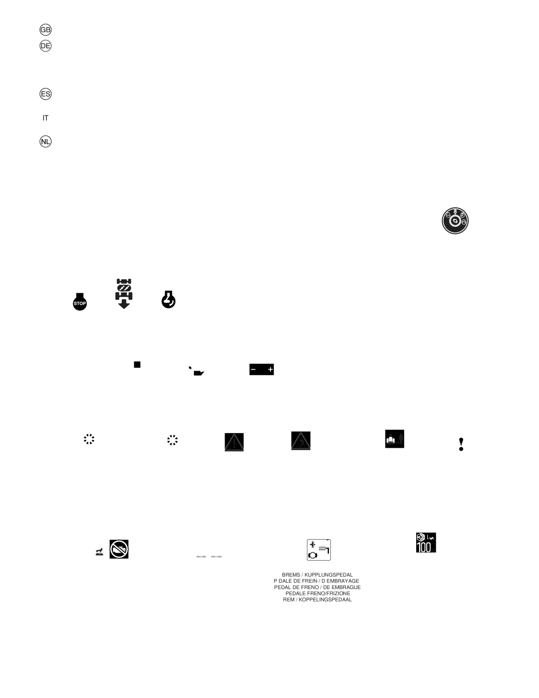 Husqvarna LT131 instruction manual Reverse 