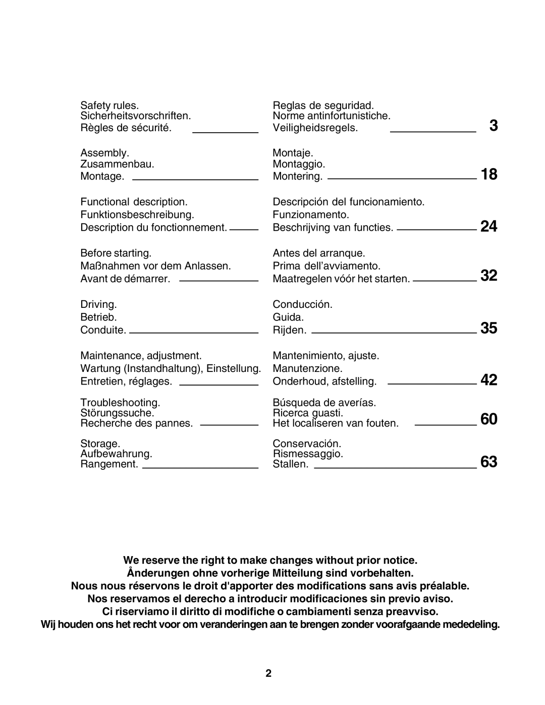 Husqvarna LT135 instruction manual 