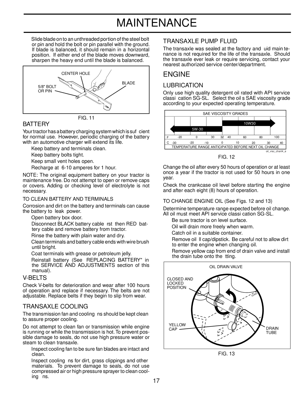 Husqvarna LTH1542 owner manual Engine 