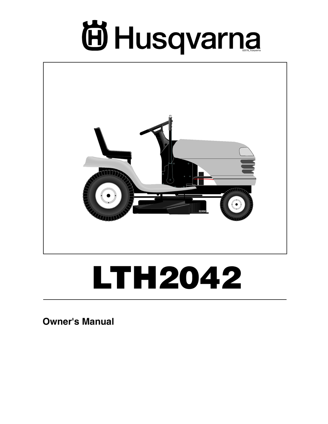 Husqvarna LTH2042 owner manual 