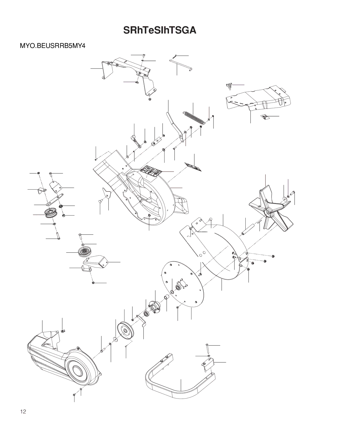 Husqvarna M-ZT 52 /966793002, M-ZT 61 /966793003 manual Repair Parts 