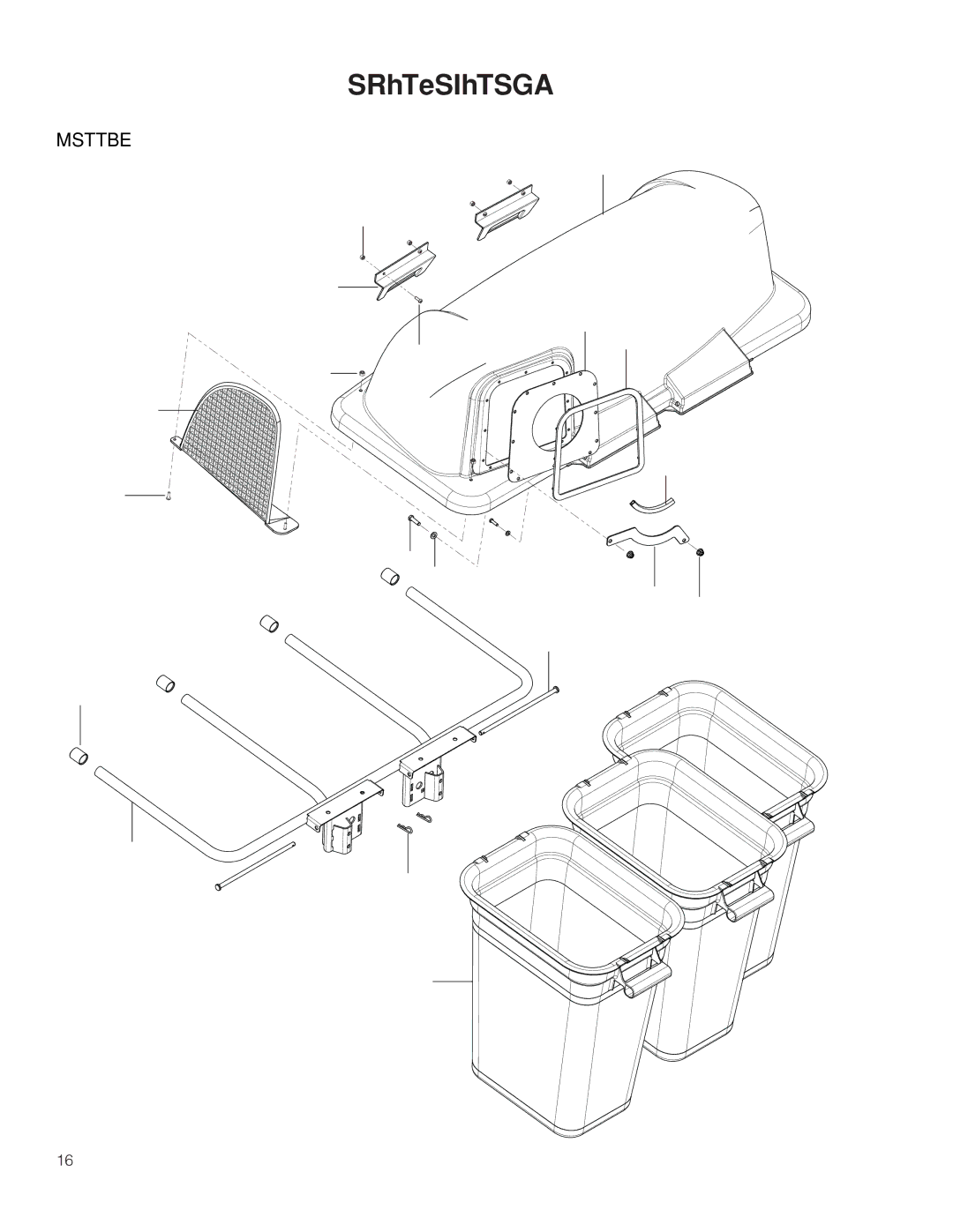 Husqvarna M-ZT 52 /966793002, M-ZT 61 /966793003 manual Bagger 