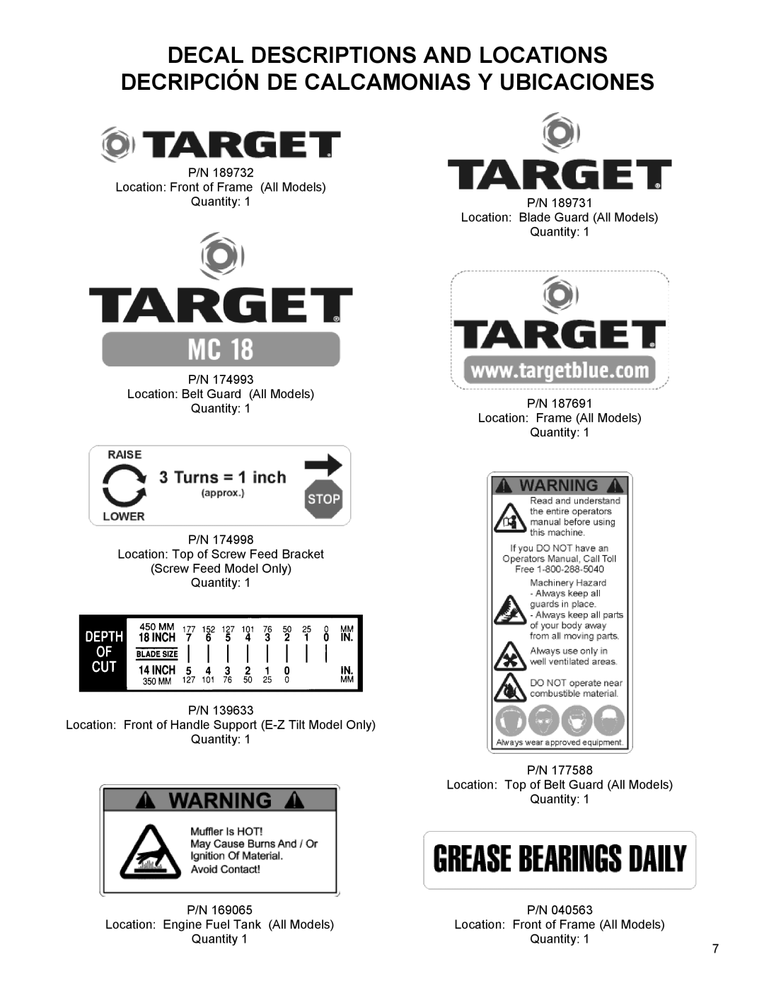 Husqvarna MC1809H, MC1805B, MC1809R, MC1813H, MC1813R, MC1805G operating instructions 