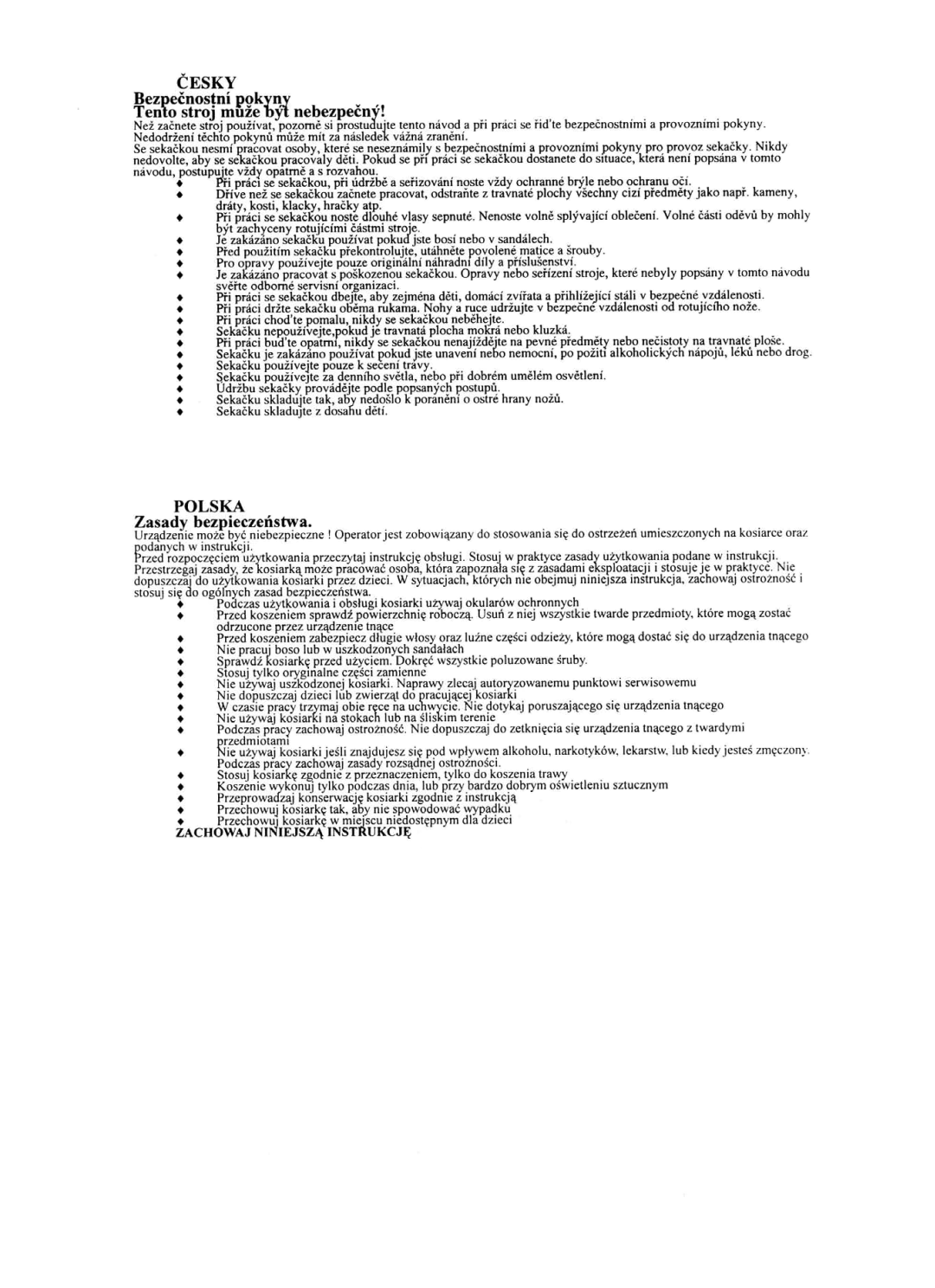 Husqvarna NovoCut manual 