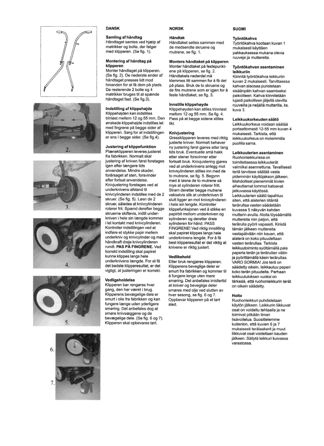 Husqvarna NovoCut manual 