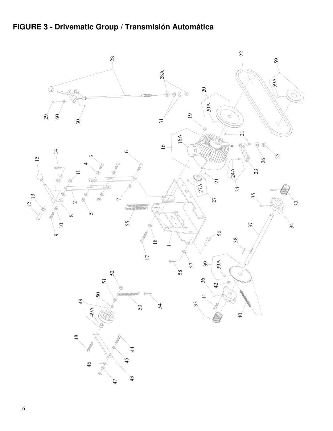 Husqvarna PAC IV-20H, PAC IV-8KM, PAC IV-9W, PAC IV-18H, Pac IV-75E, PAC IV-18BV Drivematic Group / Transmisión Automática 