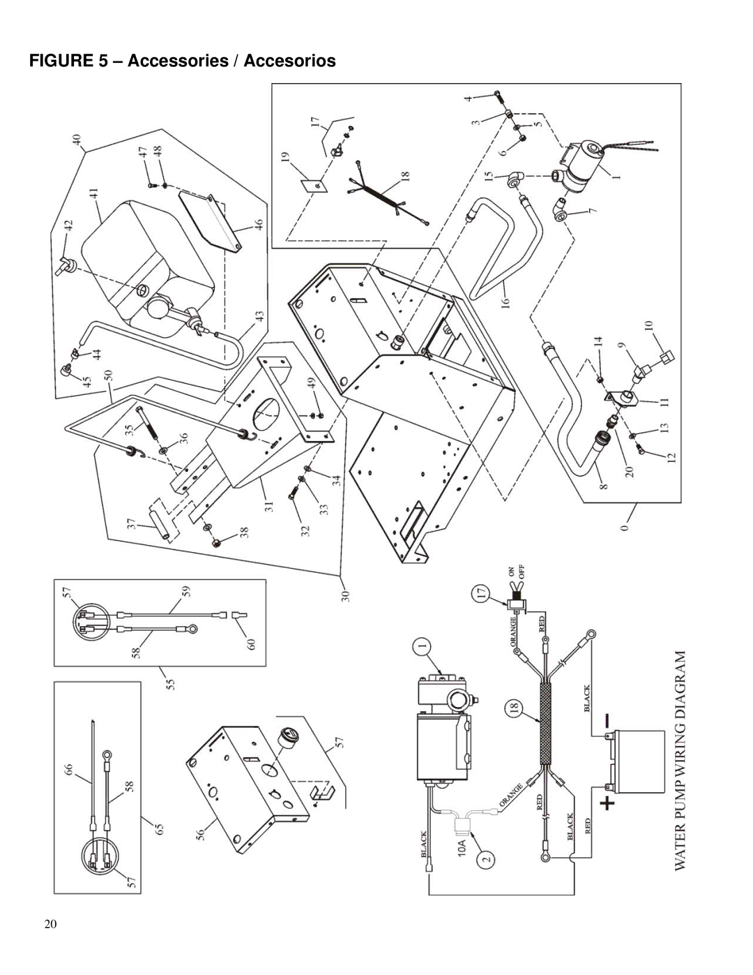 Husqvarna PAC IV-18BV, PAC IV-8KM, PAC IV-20H, PAC IV-9W, PAC IV-18H, Pac IV-75E, PAC IV-16KM Accessories / Accesorios 