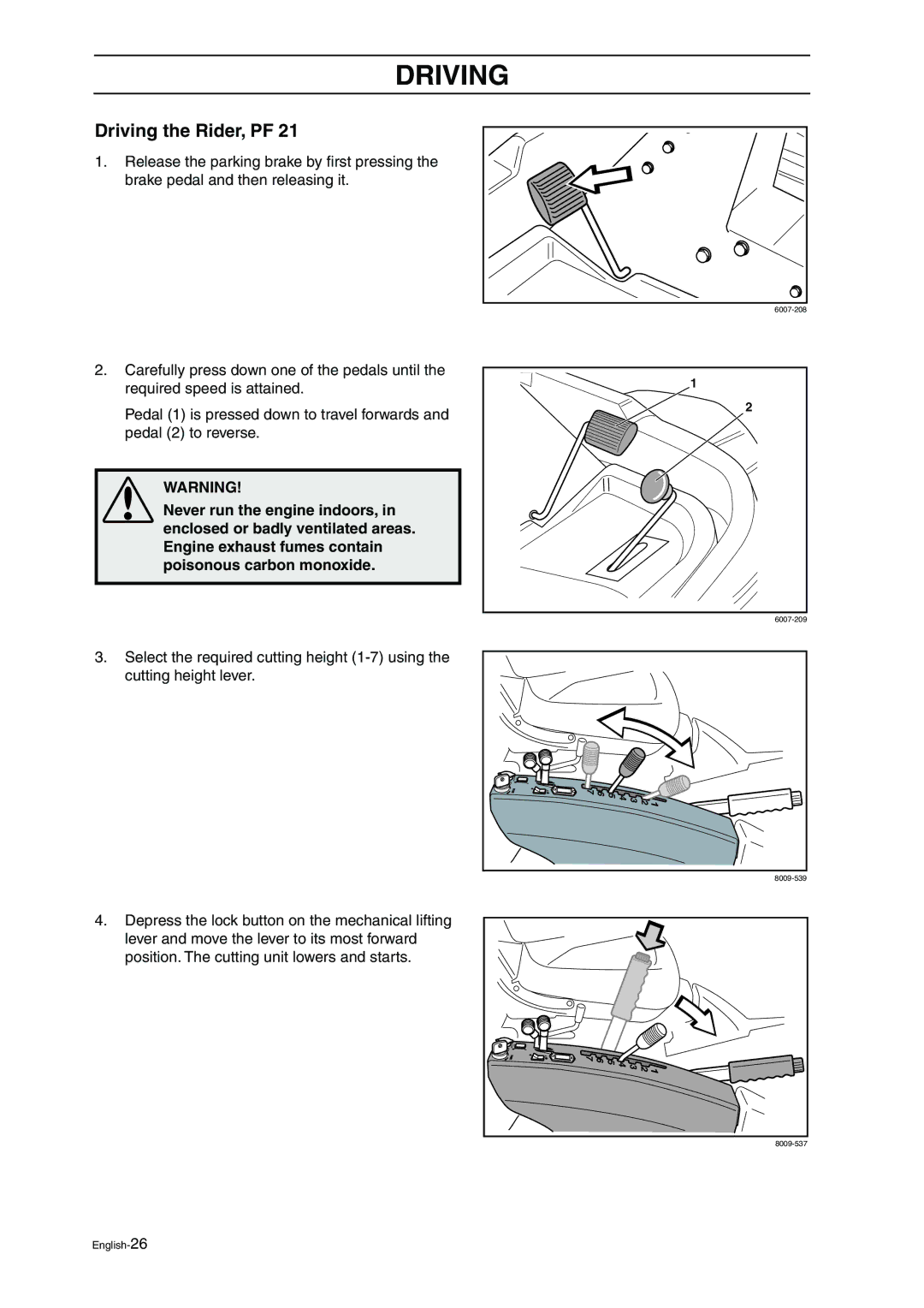 Husqvarna ProFlex 21 manual English-26 